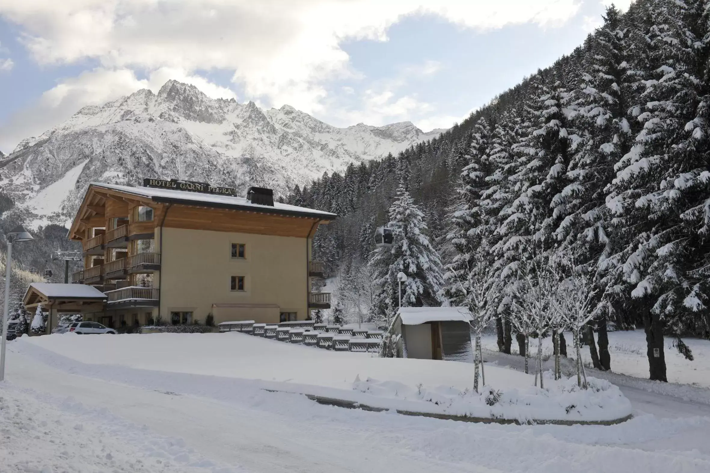 Winter in Hotel Garni Pegrà