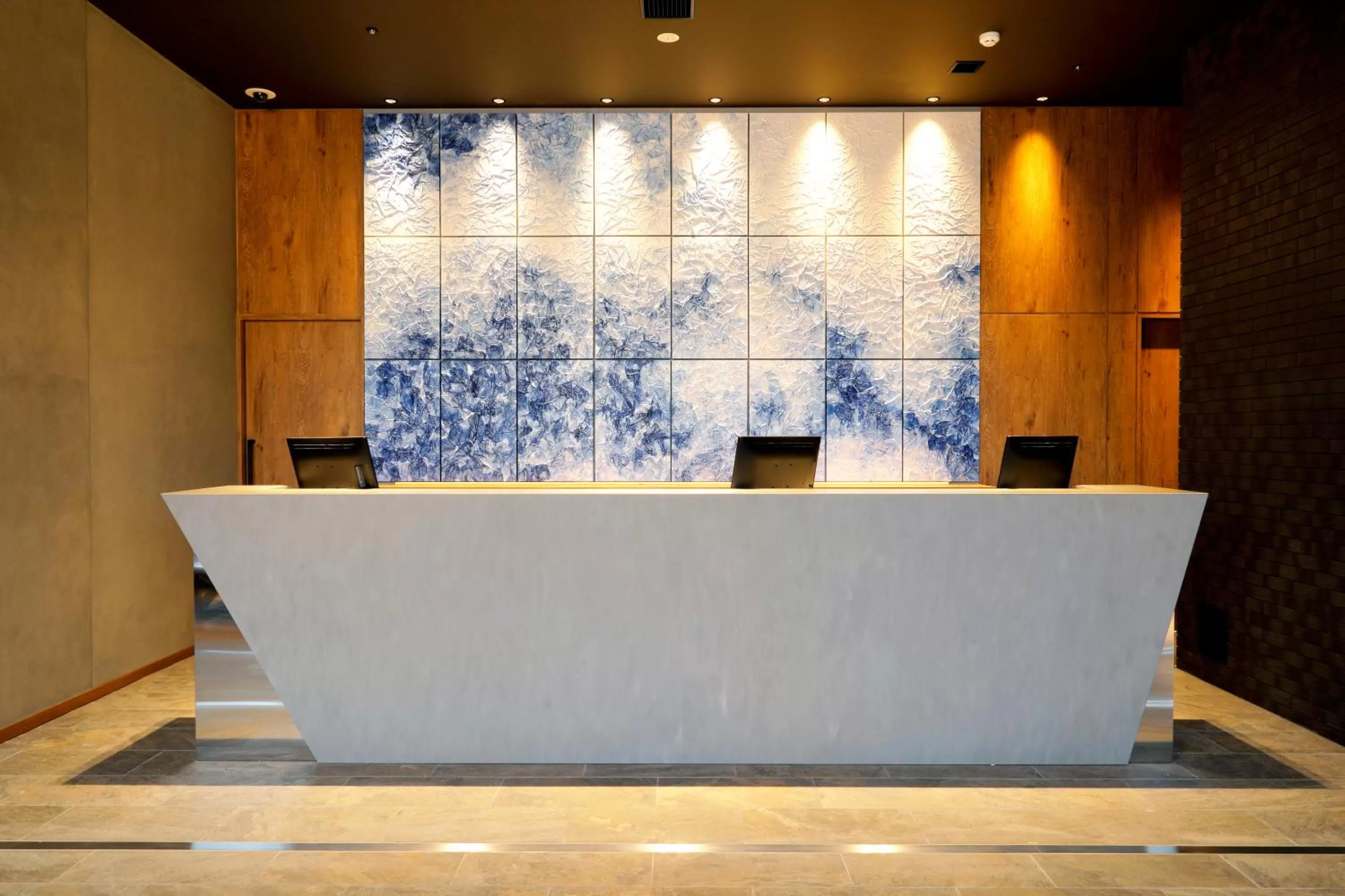 Lobby or reception in JR Inn Hakodate