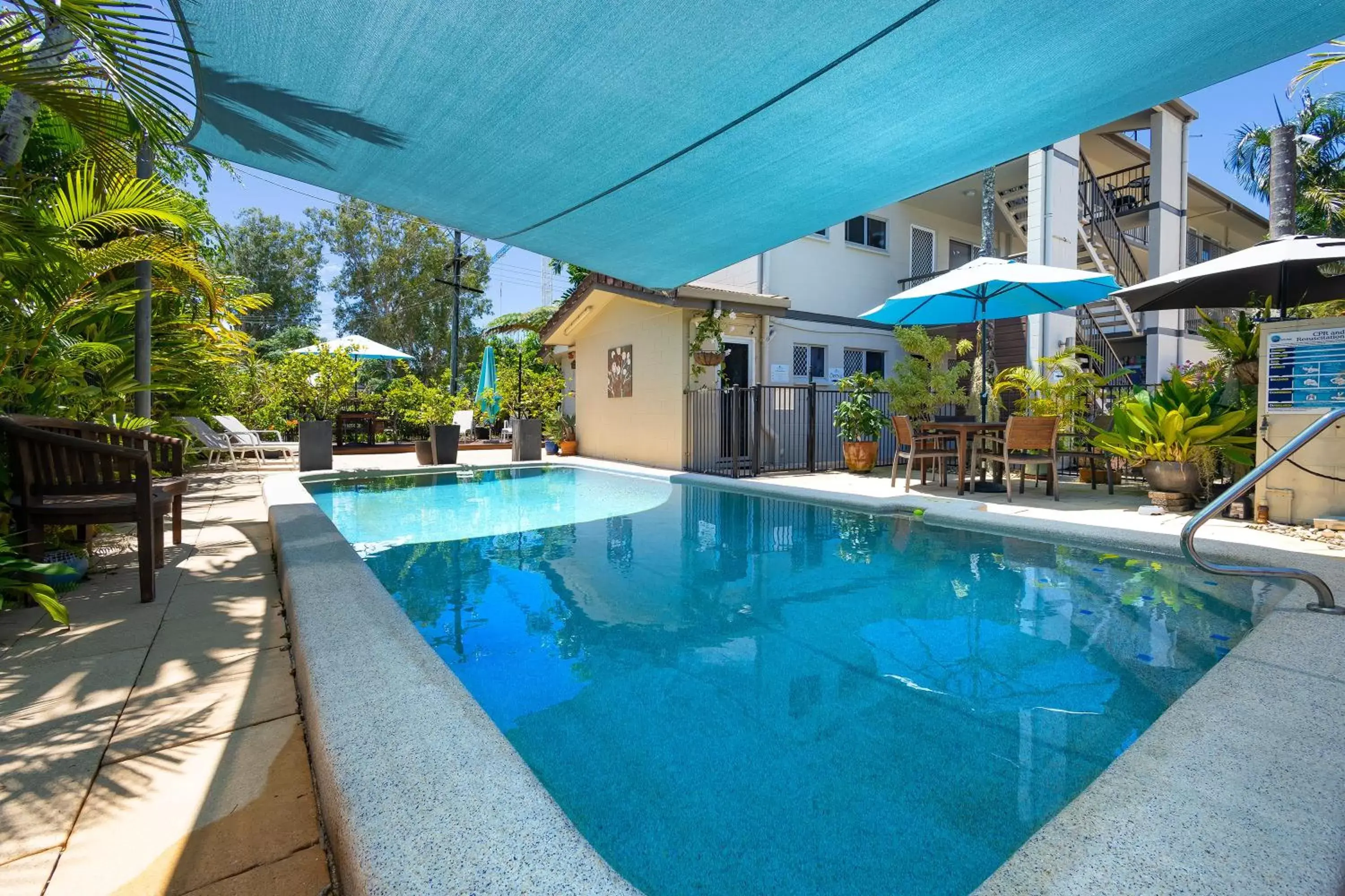 Swimming Pool in Clifton Sands Holiday Units