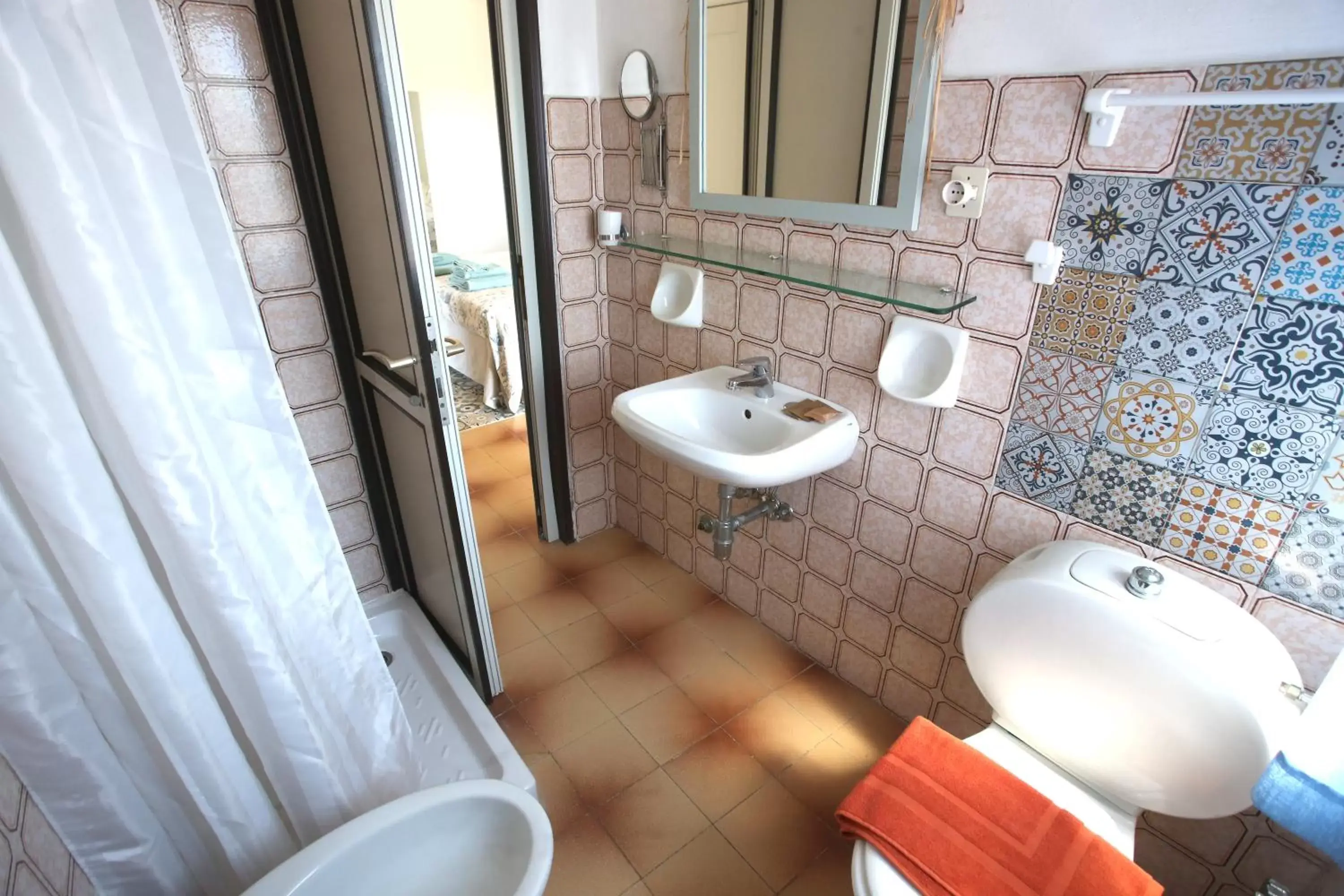 Bathroom in Ca' La Stella Sea-view Apartments