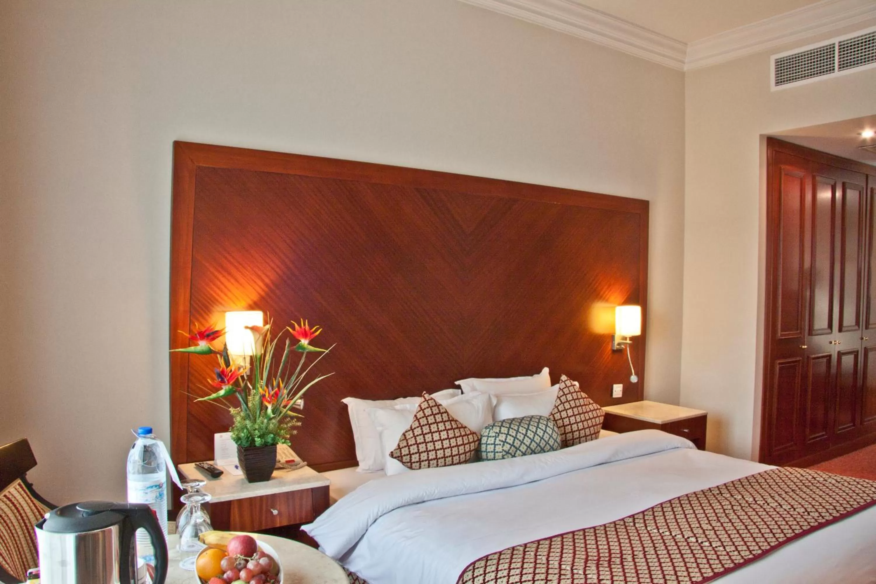 Bed in Regent Palace Hotel