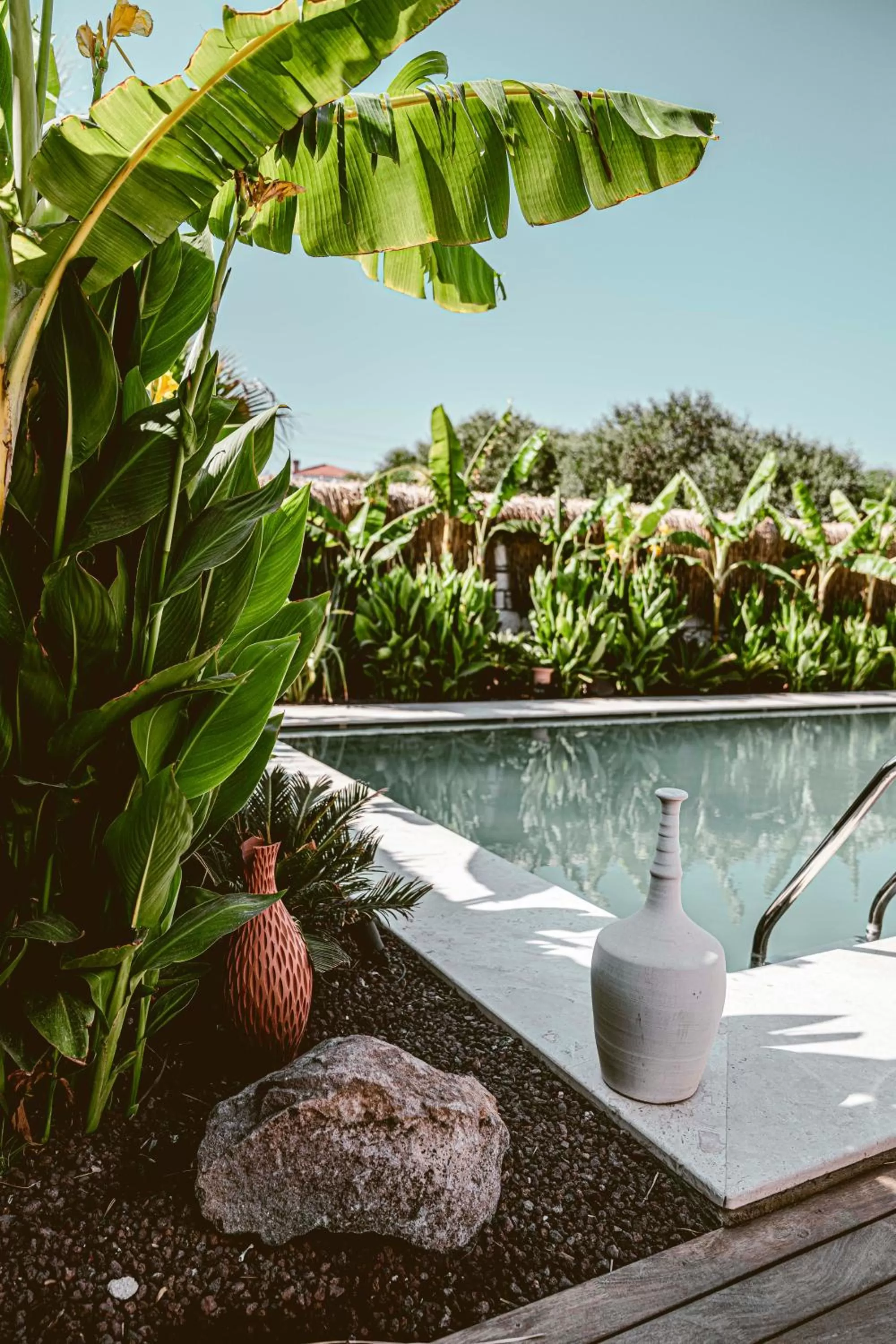 Pool view in Voger Alaçatı Silence