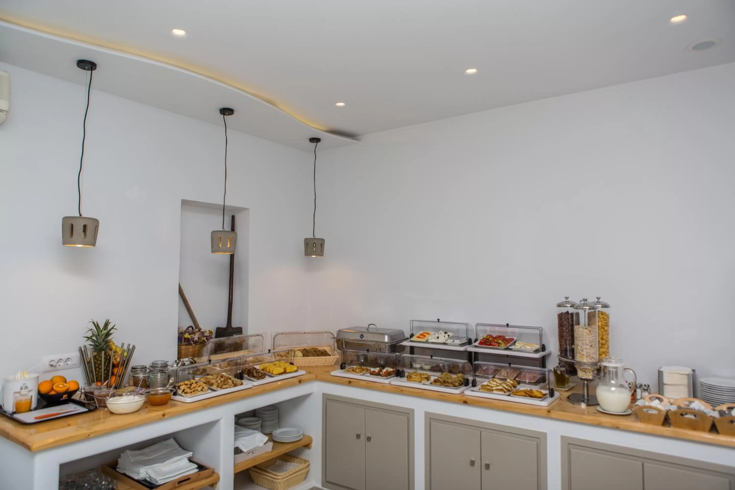 Buffet breakfast in Argo Boutique Hotel