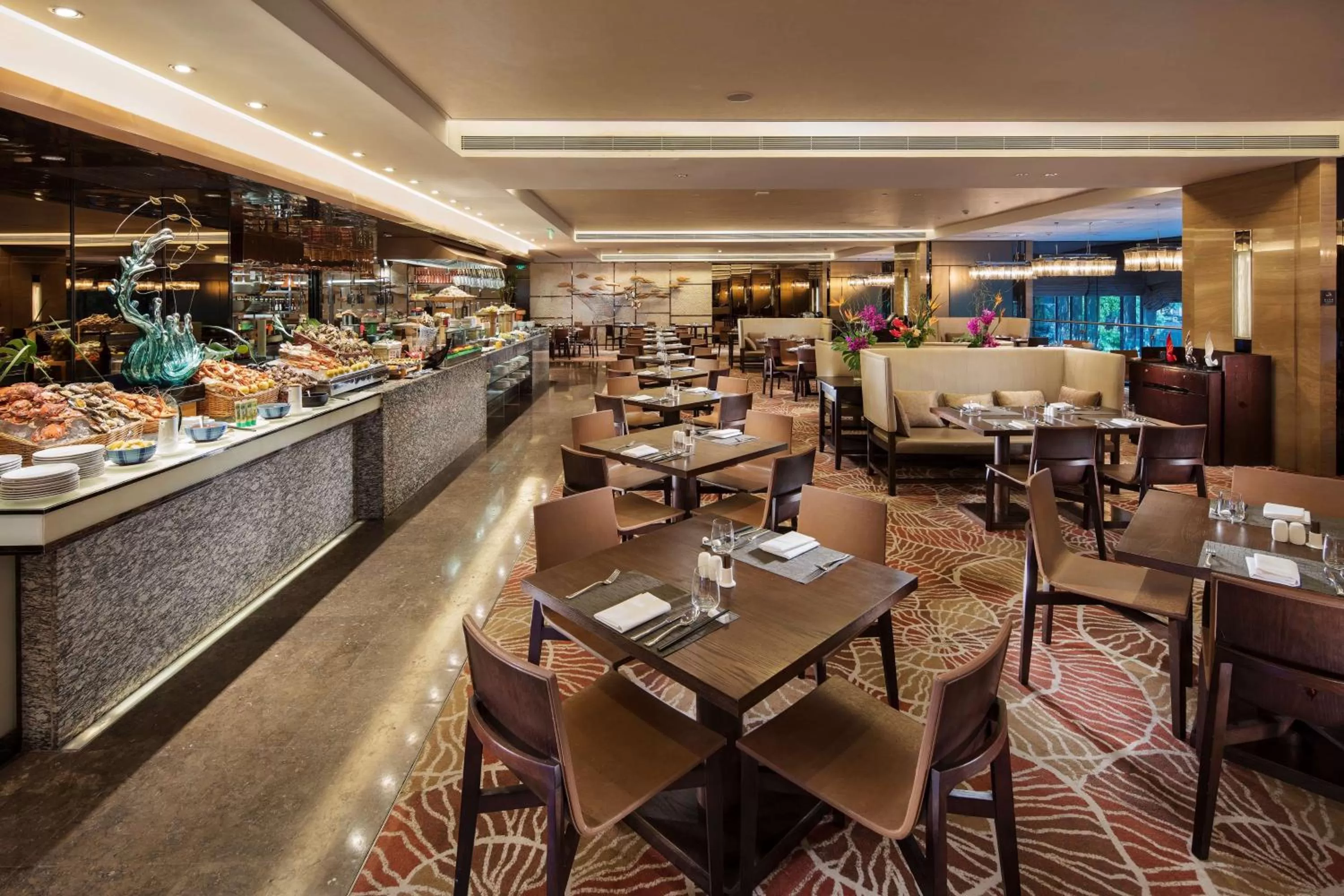 Restaurant/places to eat in Hilton Guangzhou Tianhe