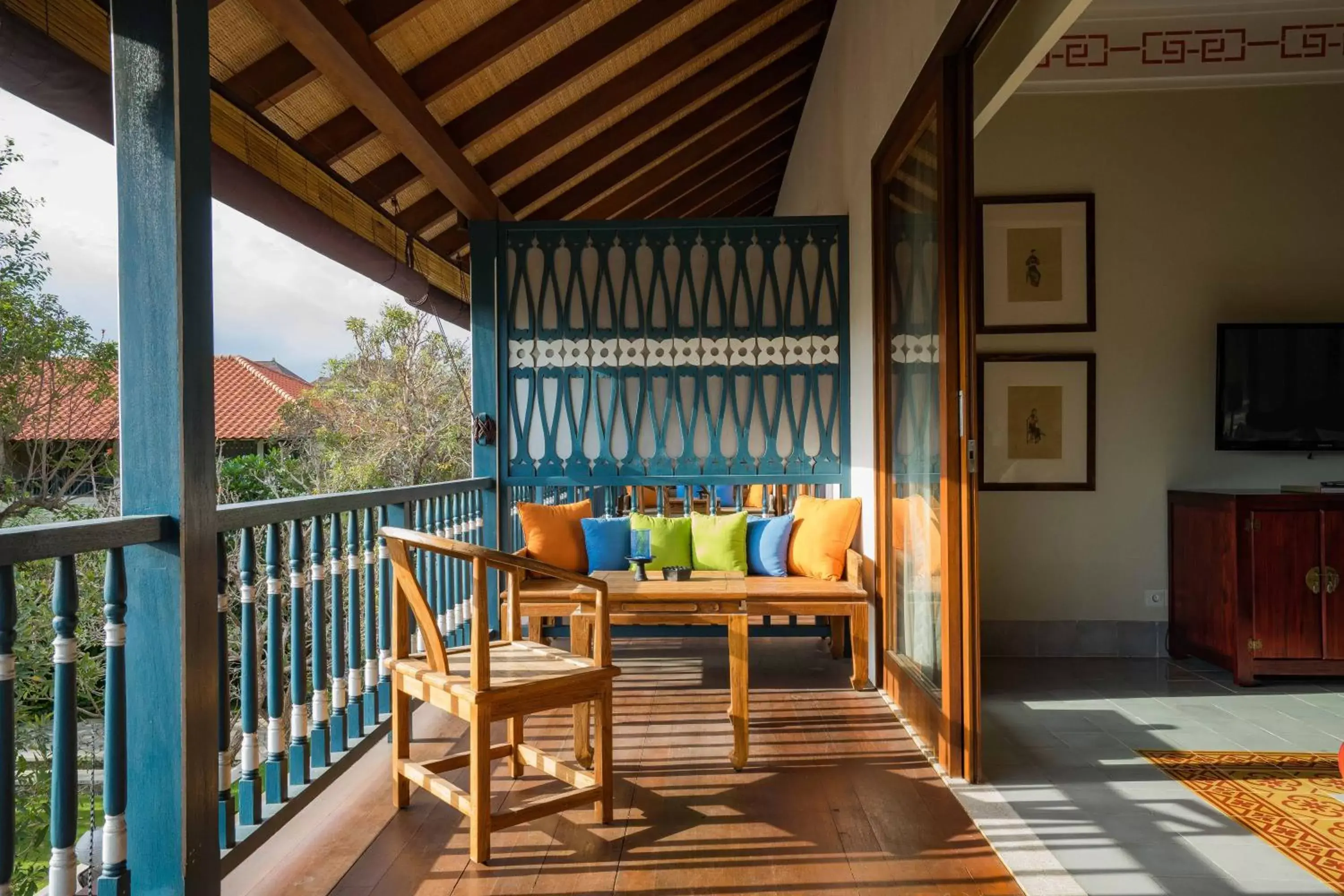 Balcony/Terrace in Sudamala Resort, Sanur, Bali