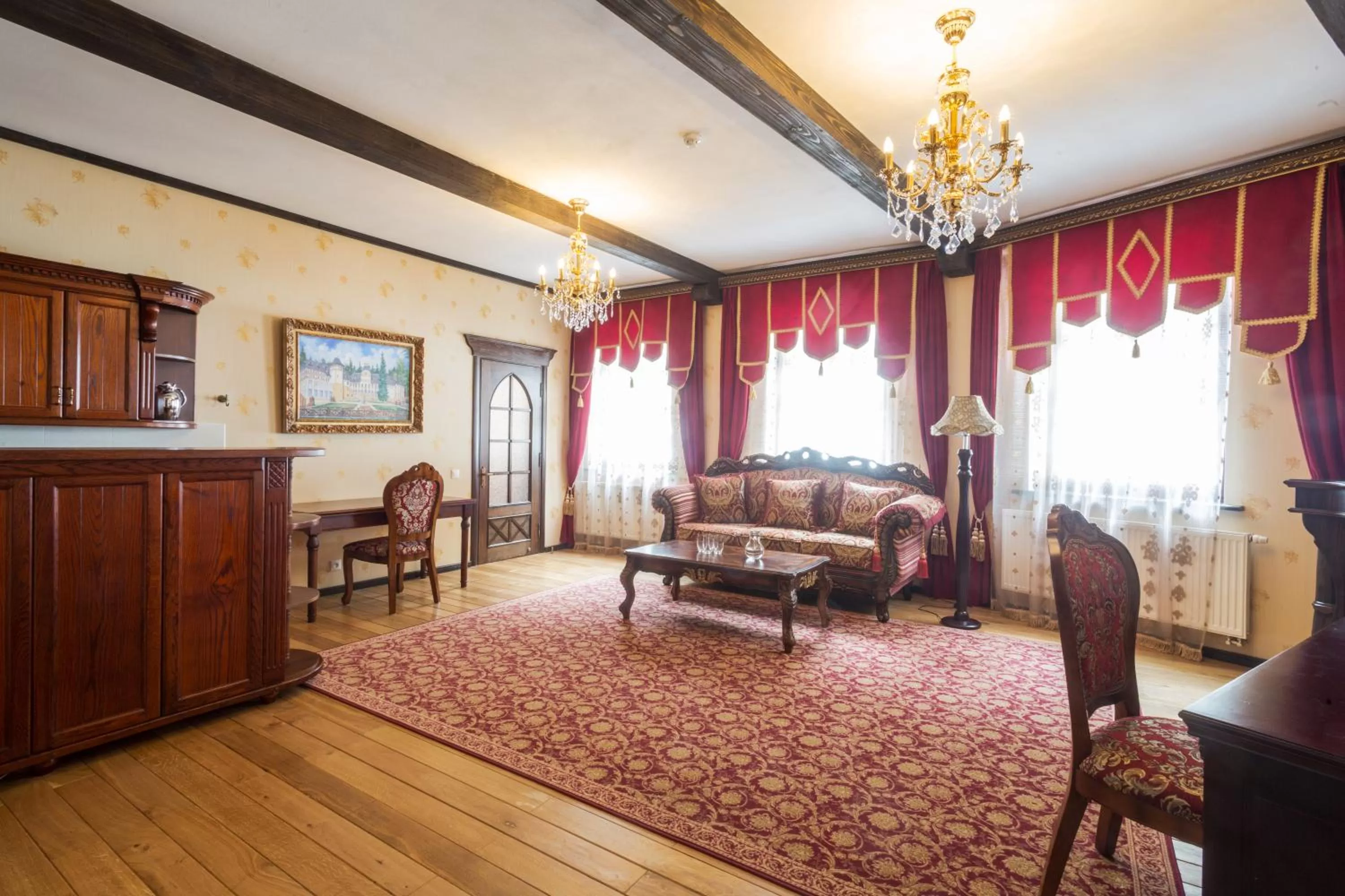 Living room in Zámek Lužec Spa & Wellness Resort