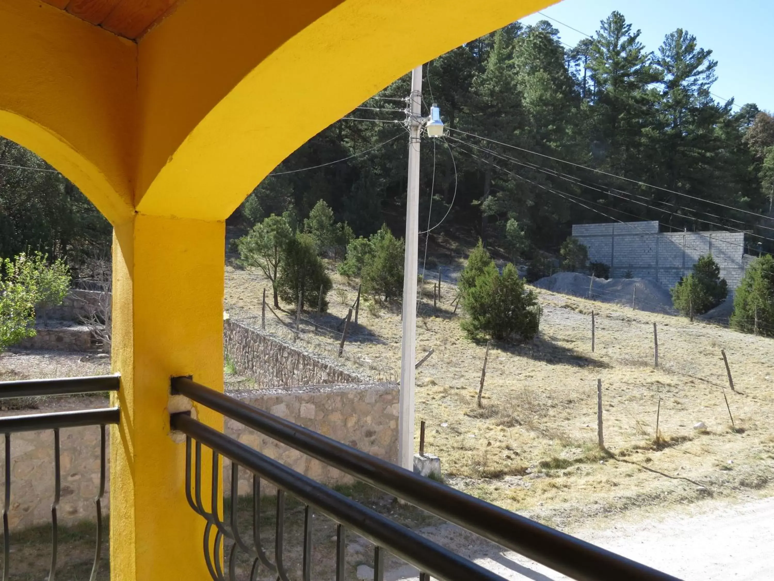 Spring, Balcony/Terrace in Hotel Ecológico Temazcal