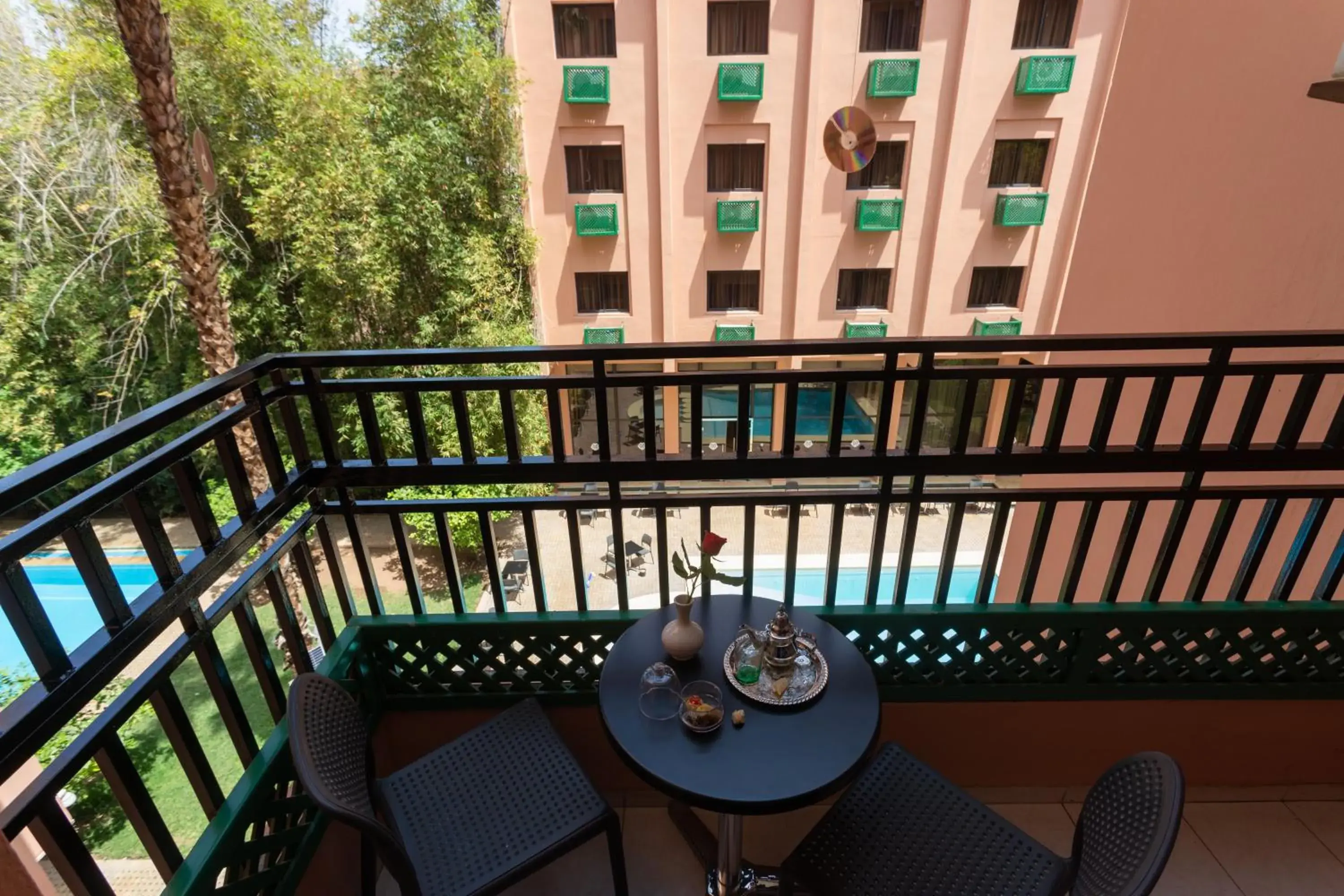 Balcony/Terrace in Hotel Meriem Marrakech