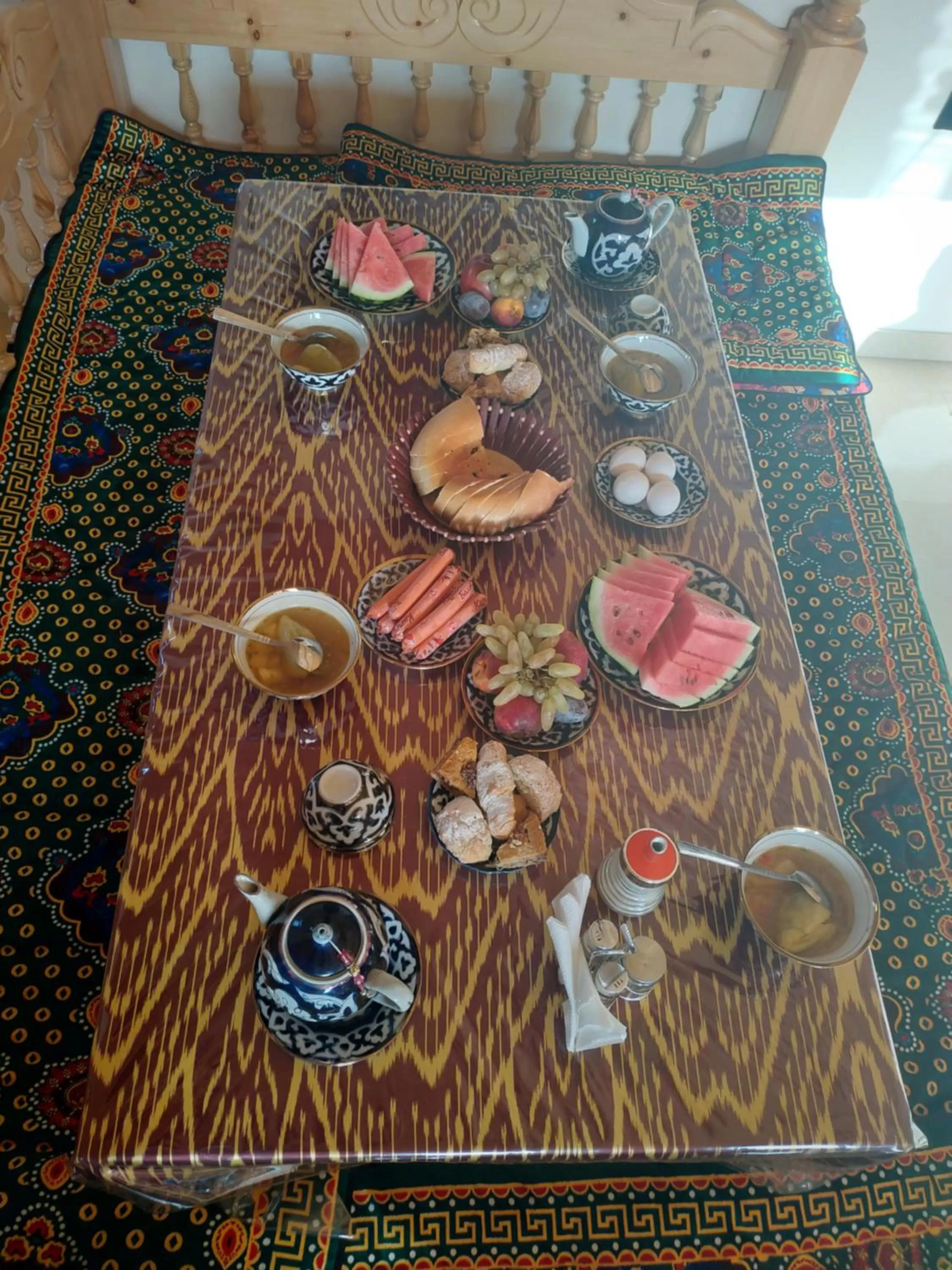 Breakfast in Tilyakori Hotel