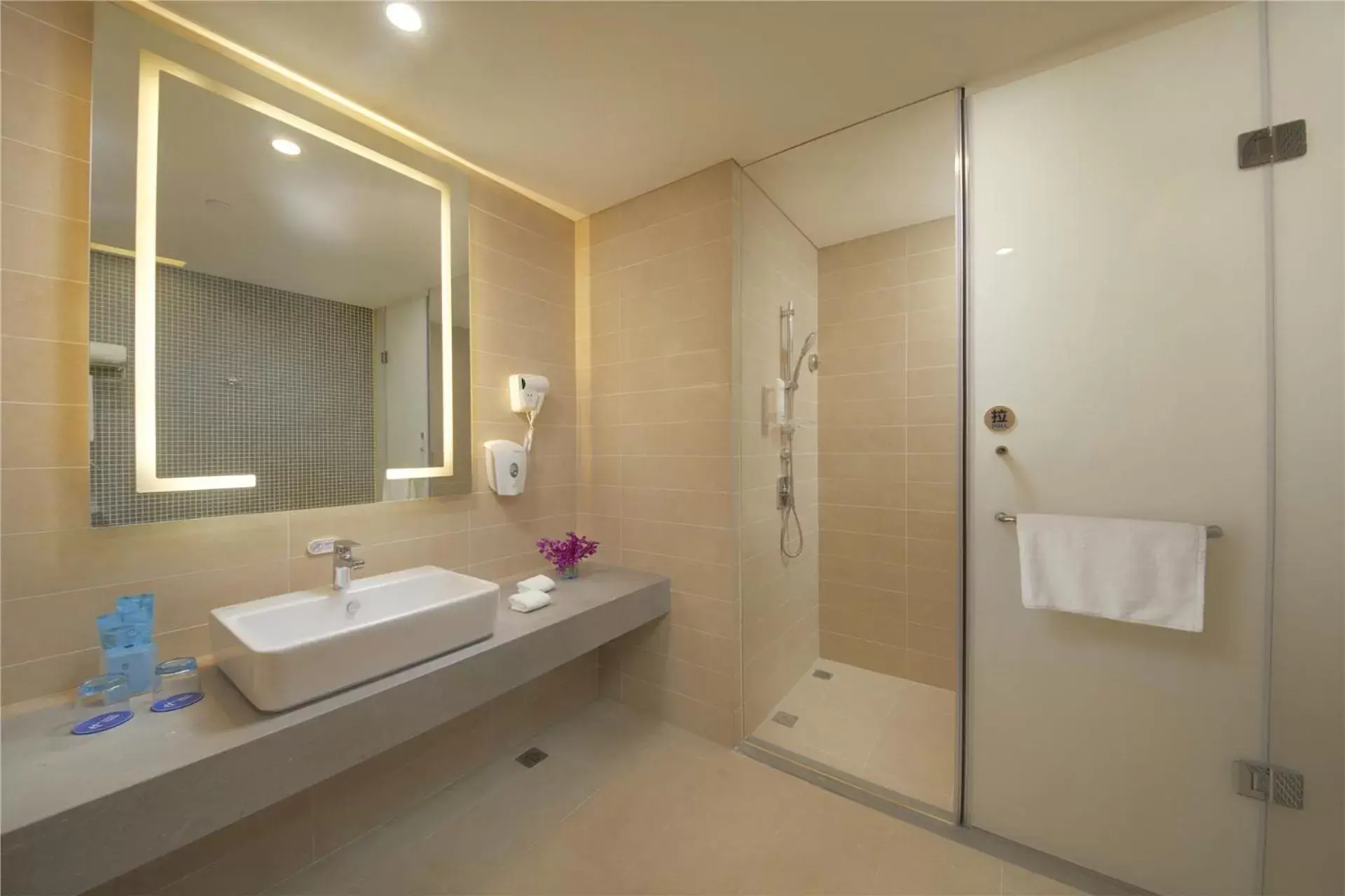 Bathroom in Holiday Inn Express Zhengzhou Zhengdong, an IHG Hotel