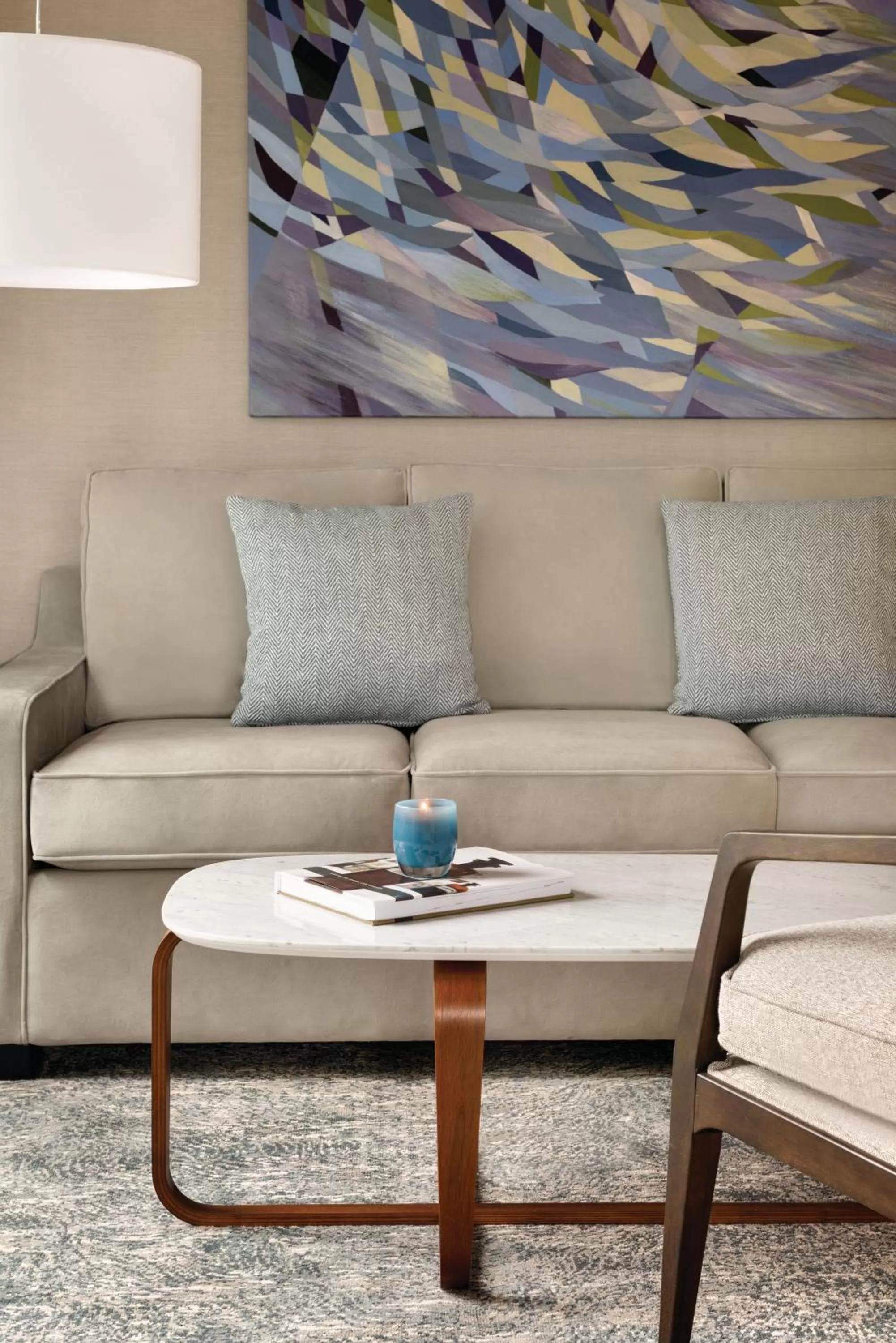 Seating area in Seaside Hotel North Vancouver