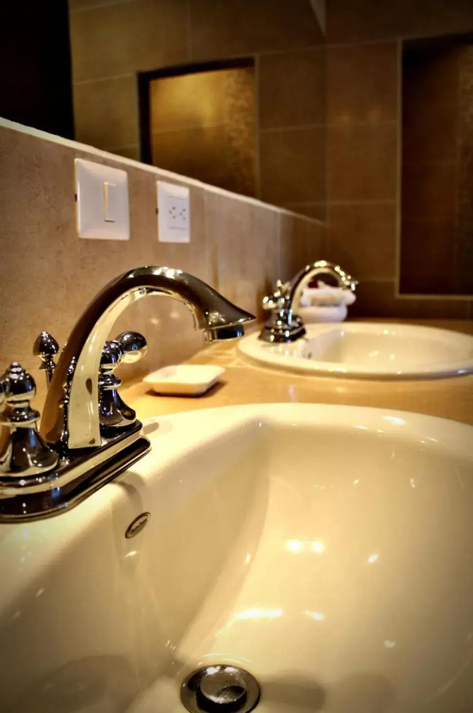 Bathroom in Hotel Luisiana