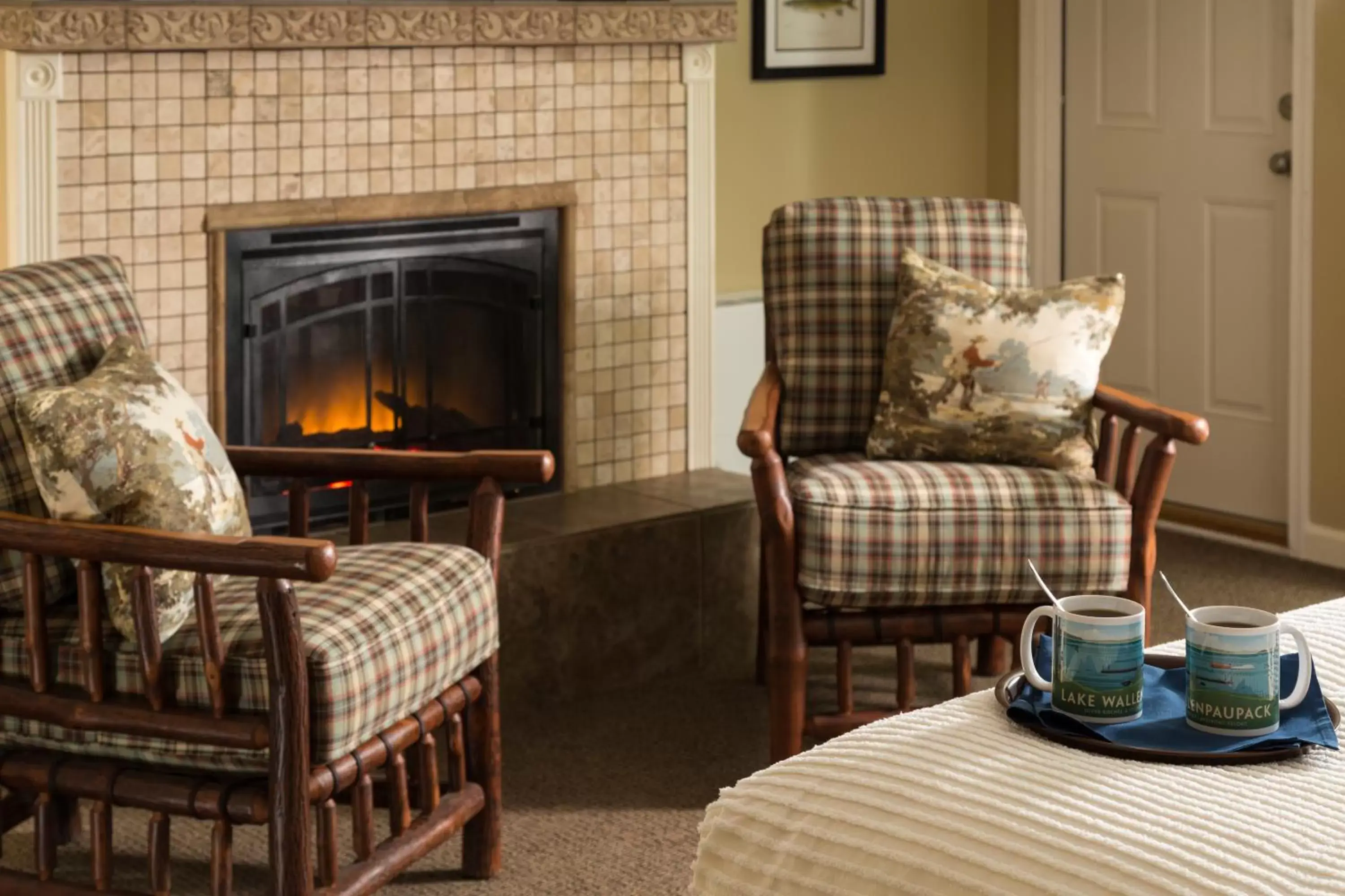 Seating Area in Silver Birches Resort