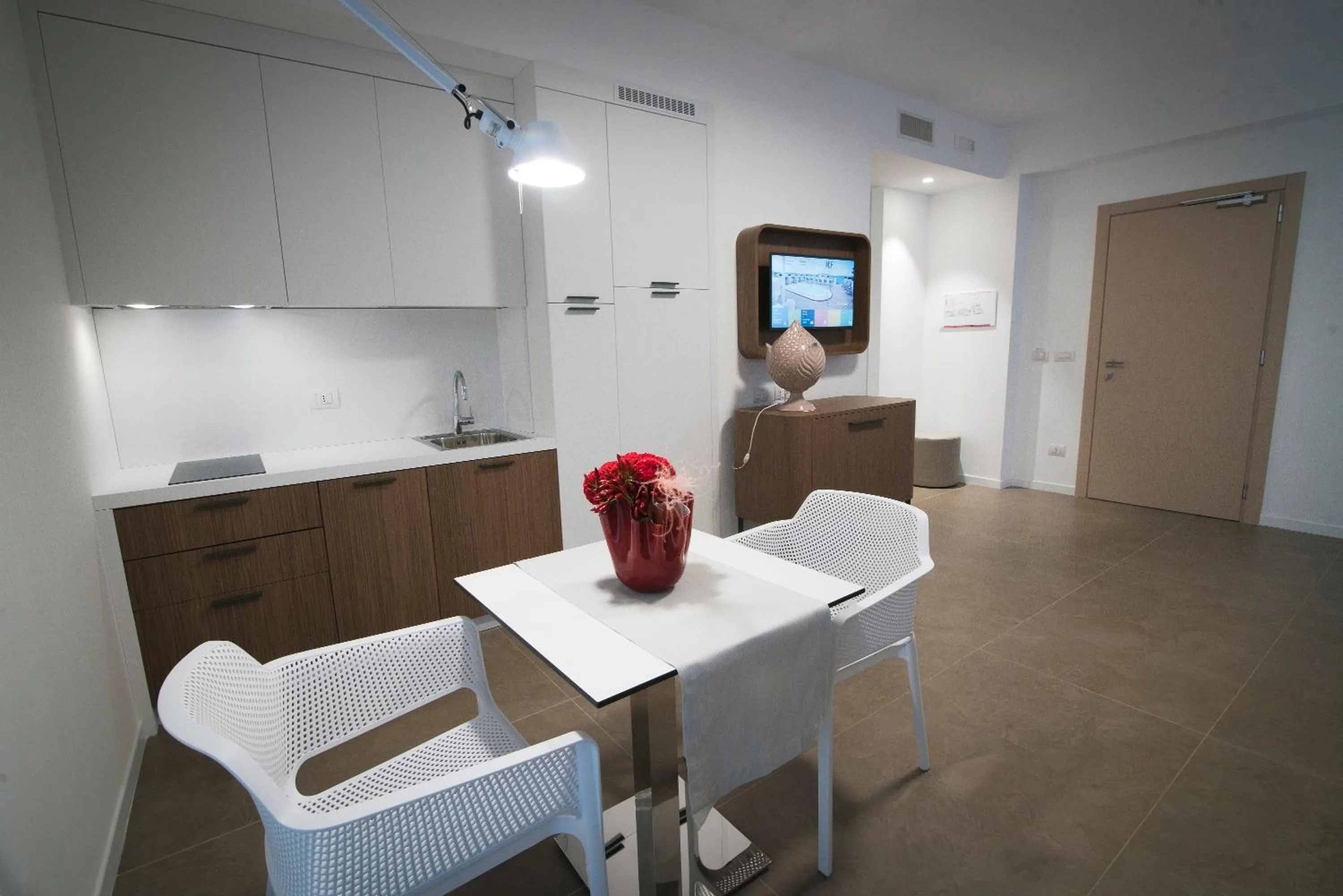 Dining area in M&F Hotel