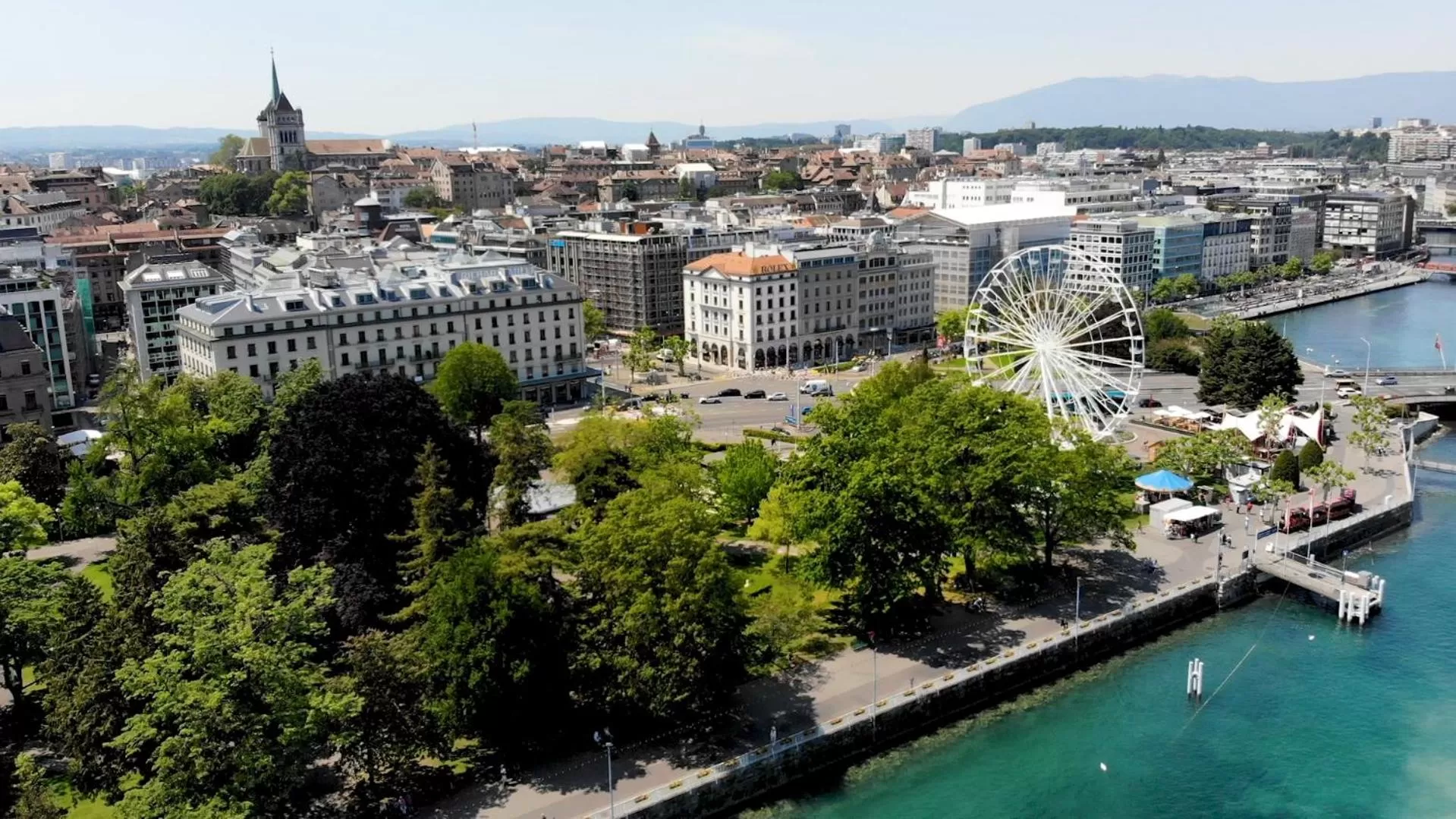 Bird's eye view in Hôtel de la Cigogne