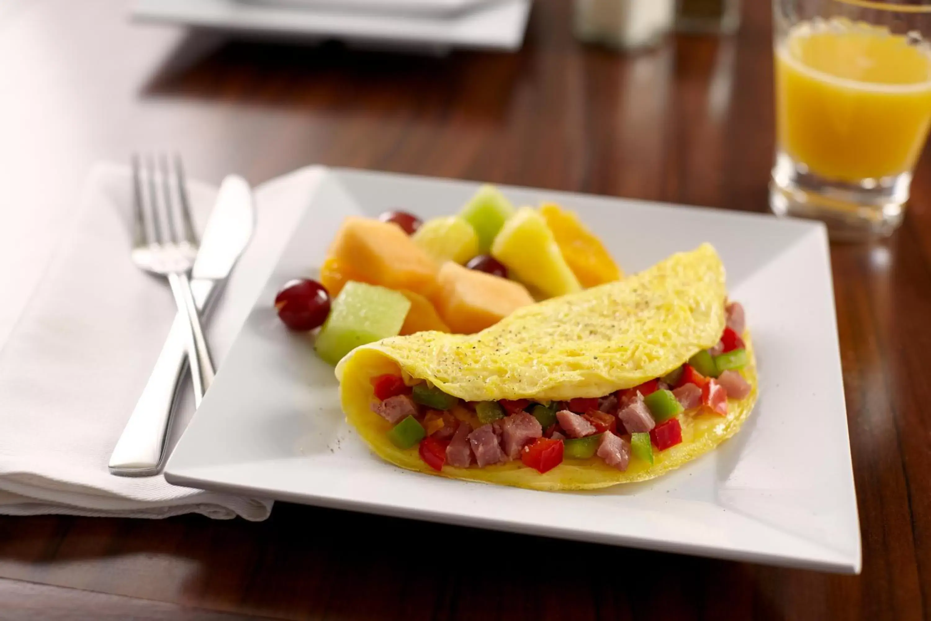 Food close-up in Hyatt House San Juan