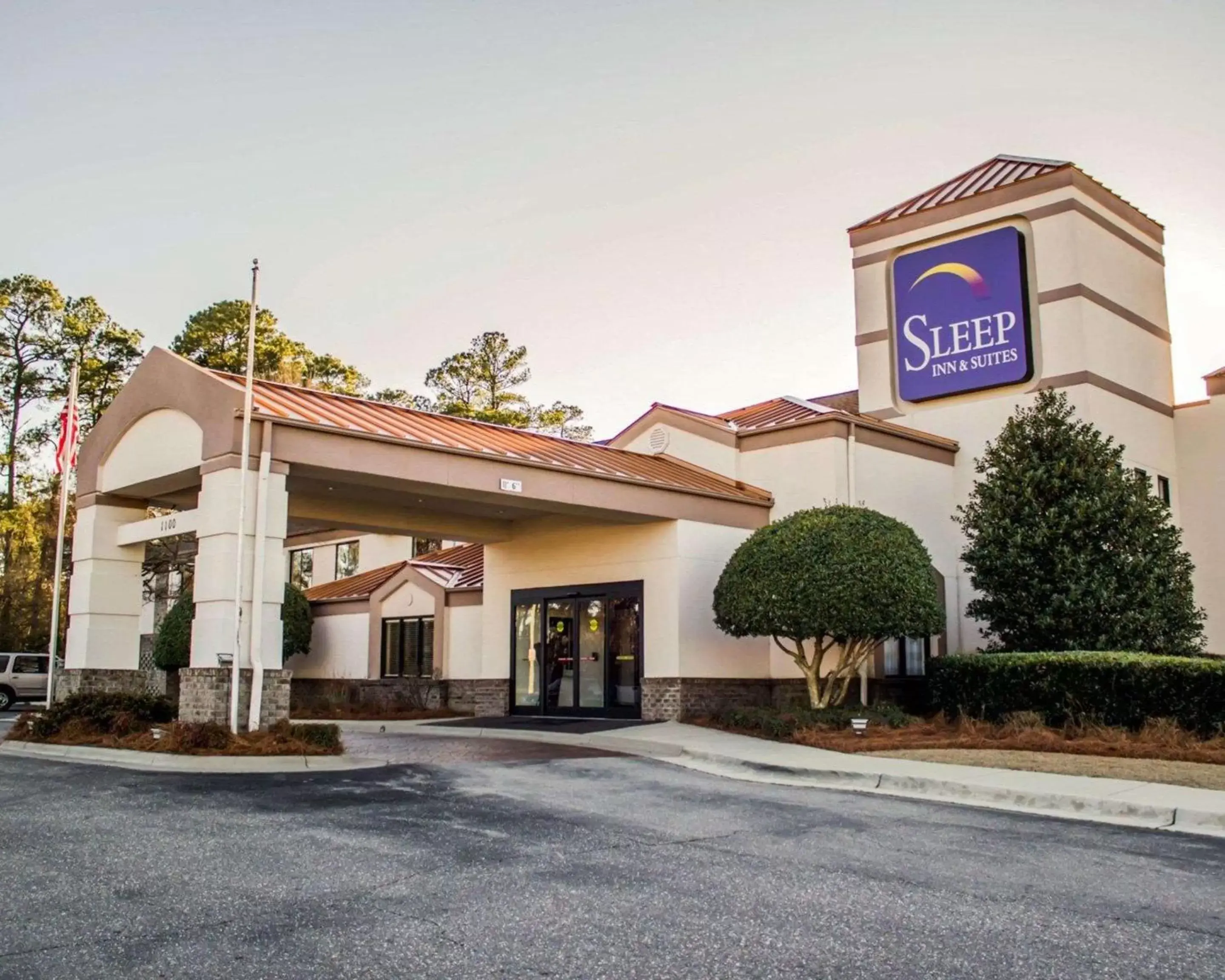 Property building in Sleep Inn & Suites Spring Lake - Fayetteville Near Fort Liberty