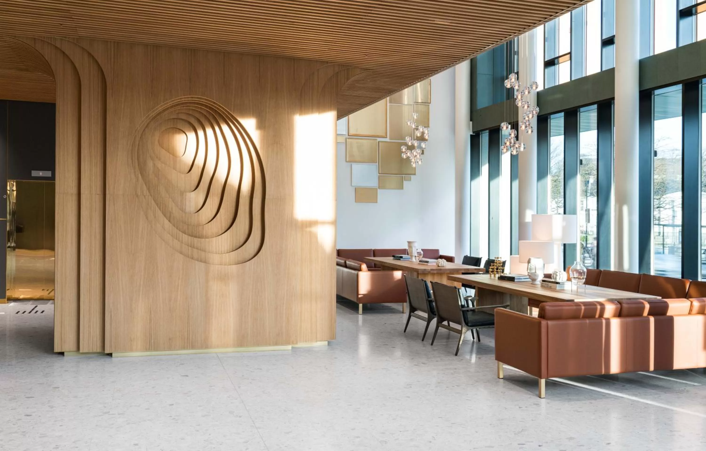 Lobby or reception in Radisson Blu Atlantic Hotel, Stavanger