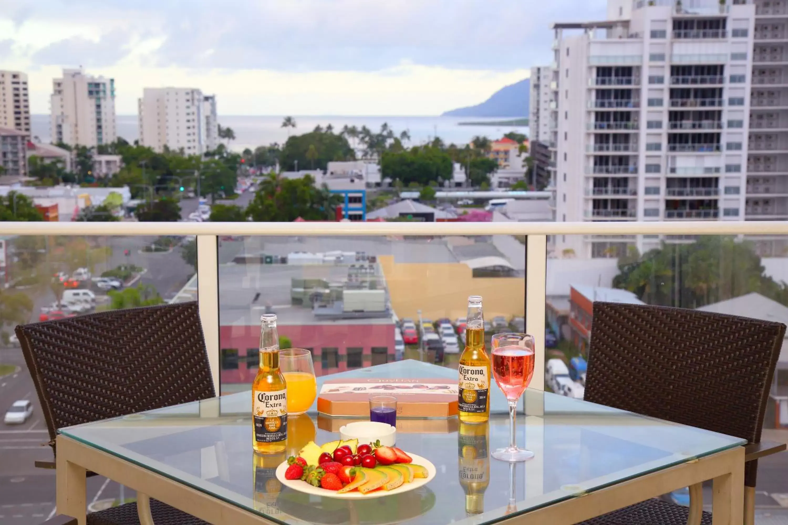 Balcony/Terrace in Cairns Central Plaza Apartment Hotel