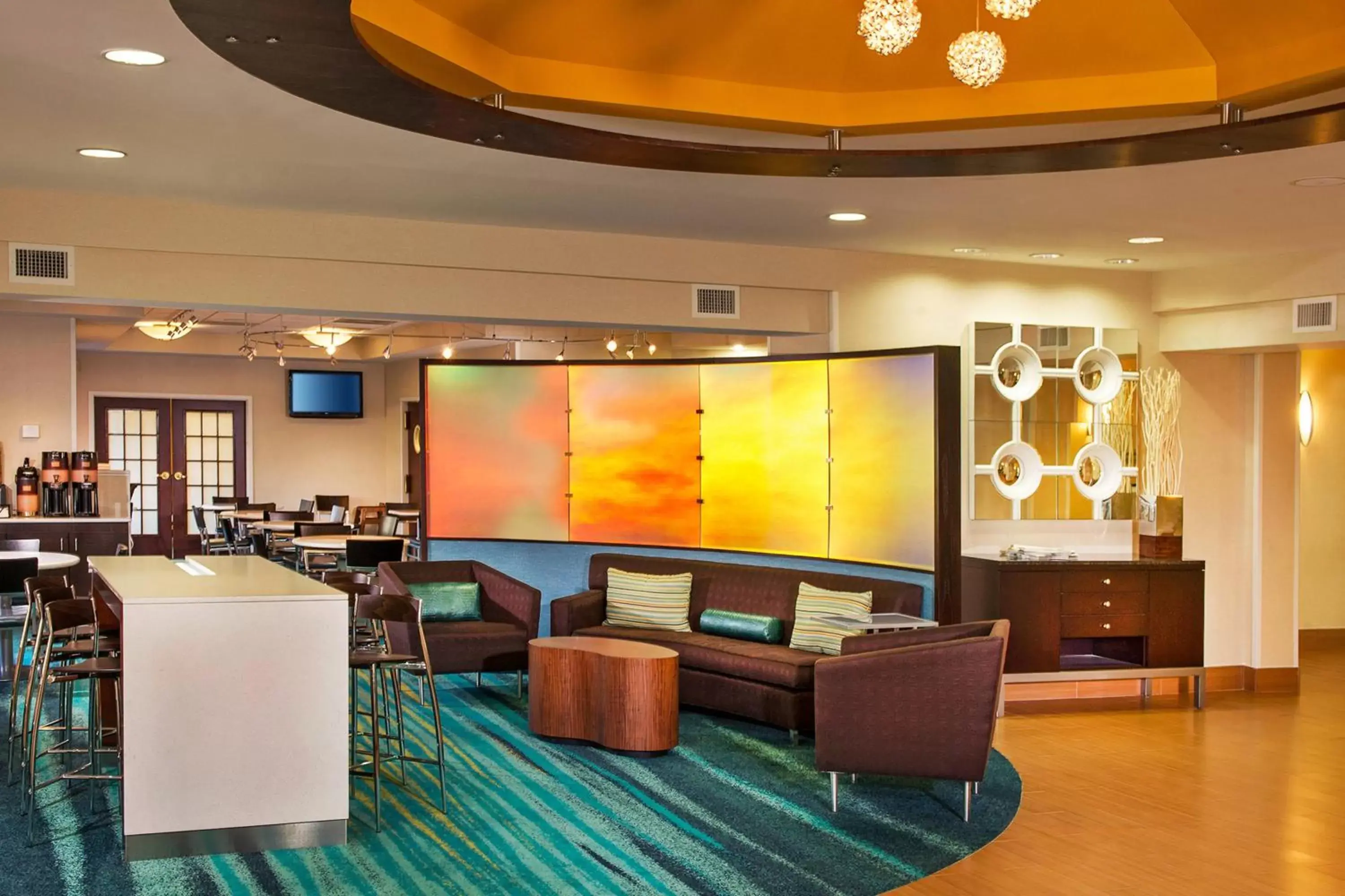 Lobby or reception in SpringHill Suites Charlotte University Research Park