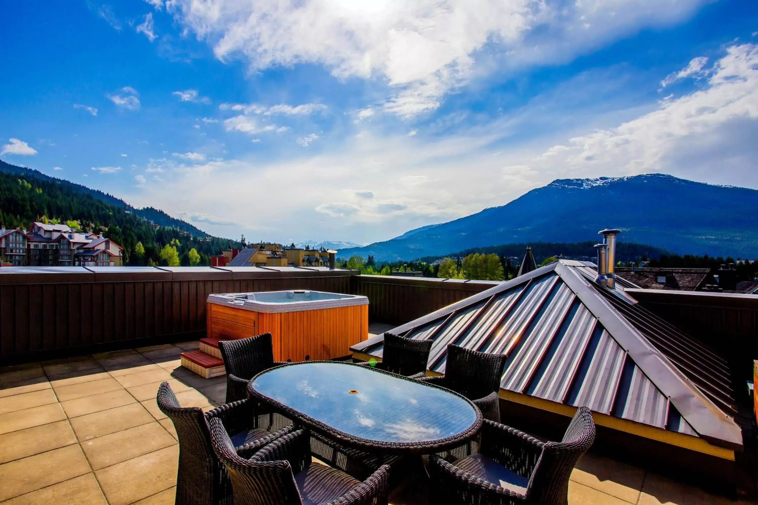 Patio, Balcony/Terrace in Sundial Hotel