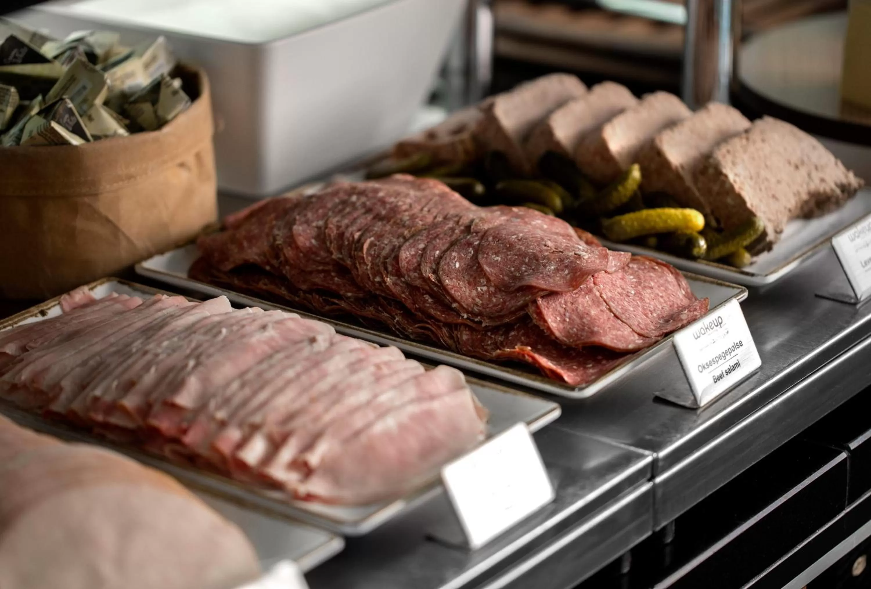 Food close-up in Wakeup Copenhagen - Bernstorffsgade