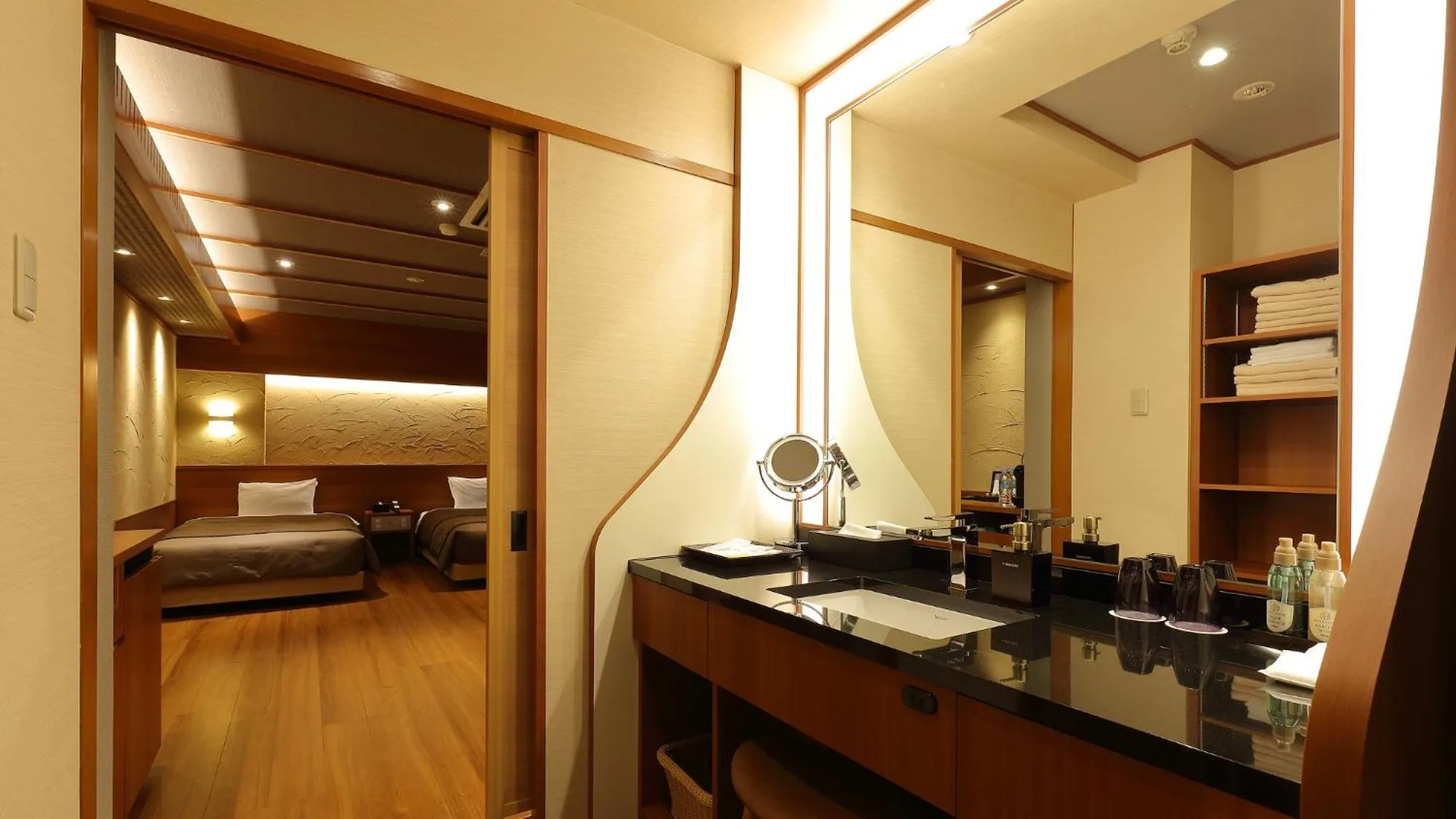 Bed in Arima Onsen Taketoritei Maruyama