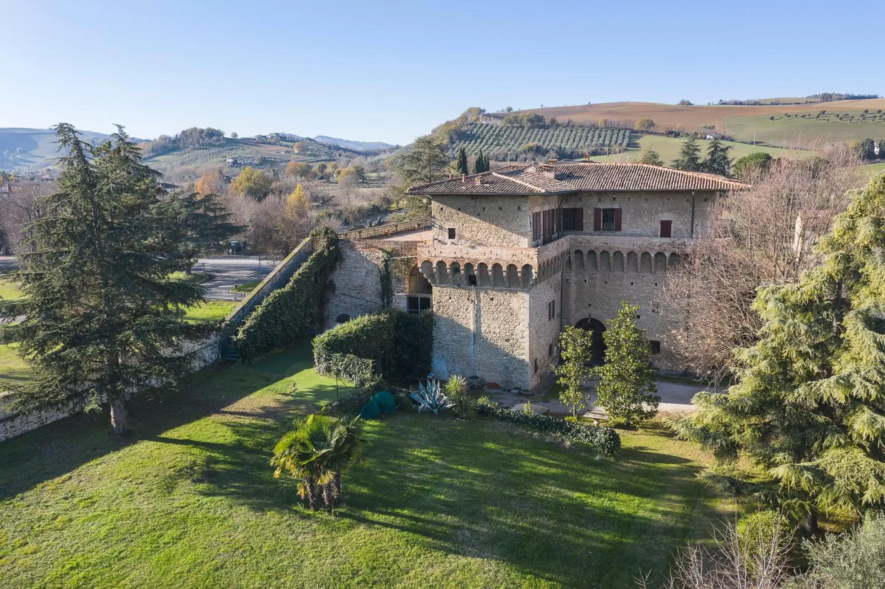 Bird's eye view, Property Building in Castello del Capitano delle Artiglierie