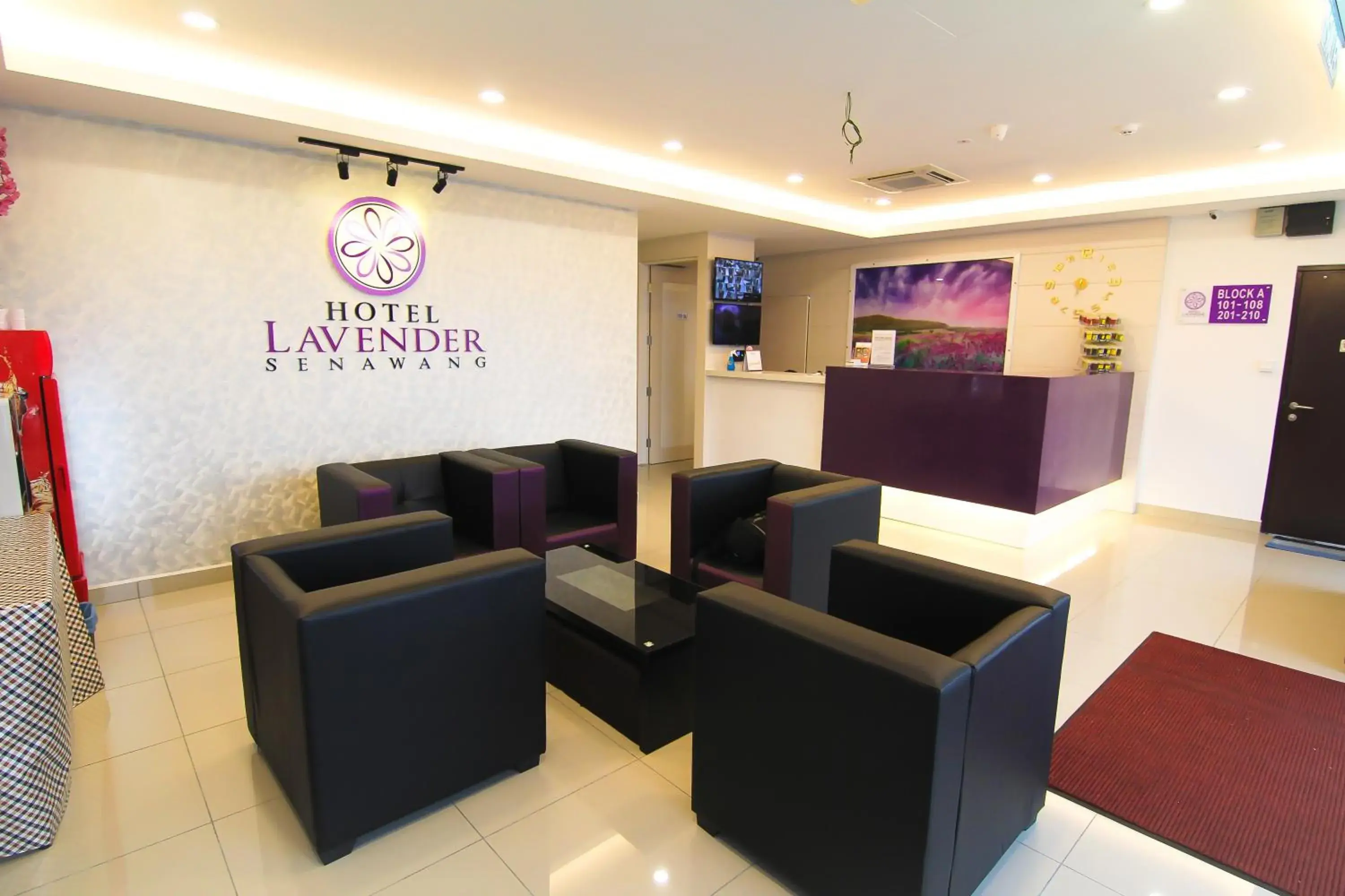 Lobby or reception, Seating Area in Hotel Lavender Senawang