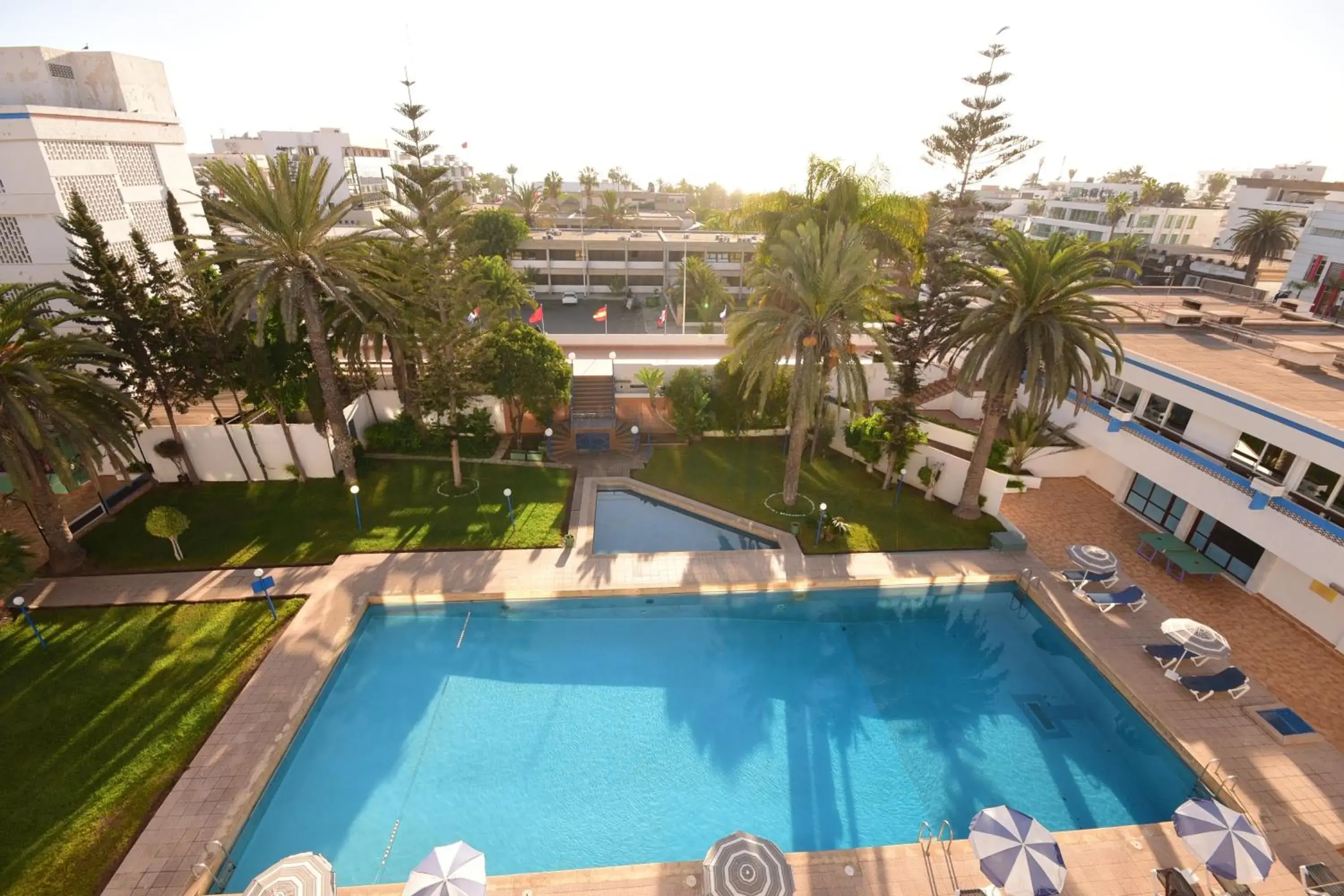 Pool View in Sud Bahia Agadir "Bahia City Hotel"