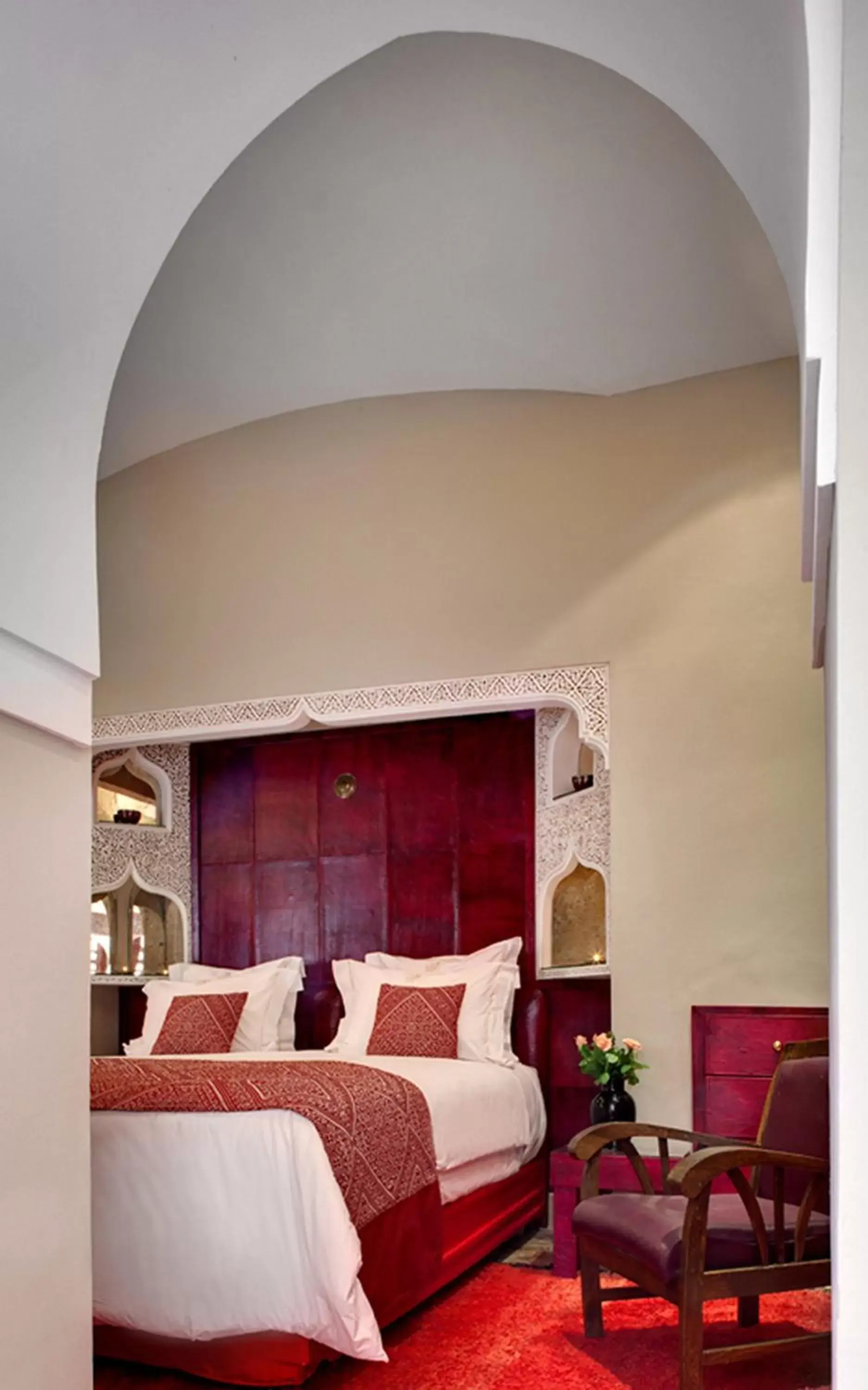 Bed in La Maison Arabe Hotel, Spa & Cooking Workshops