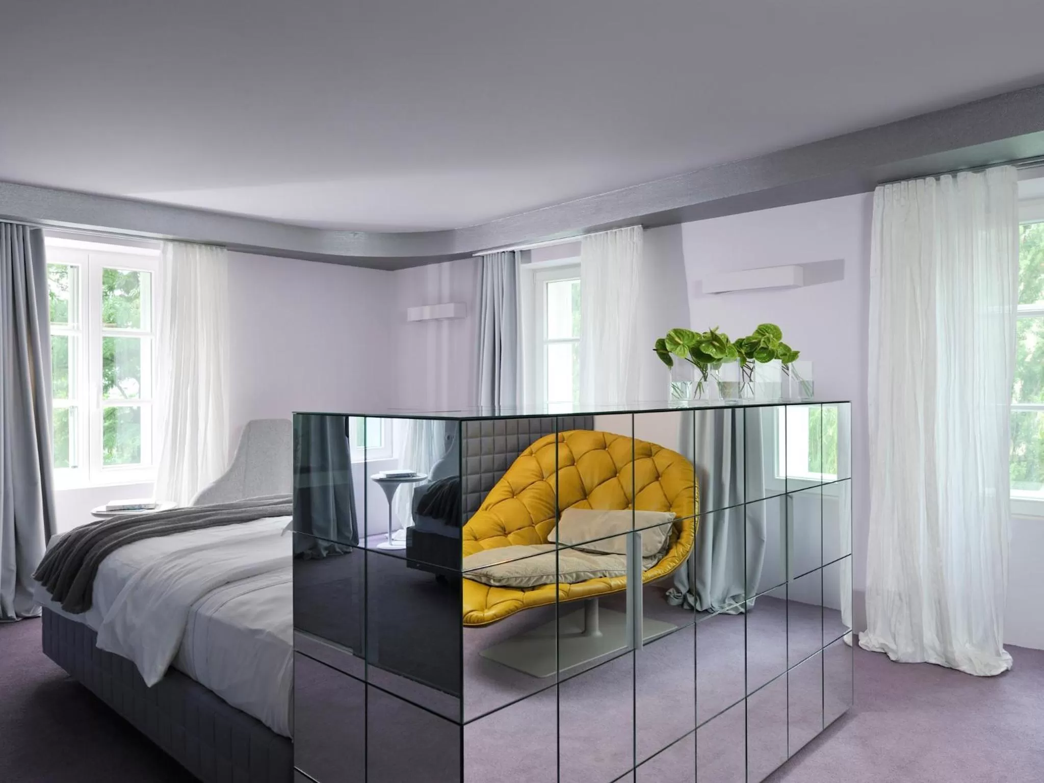 Bed in Vander Urbani Resort - a Member of Design Hotels