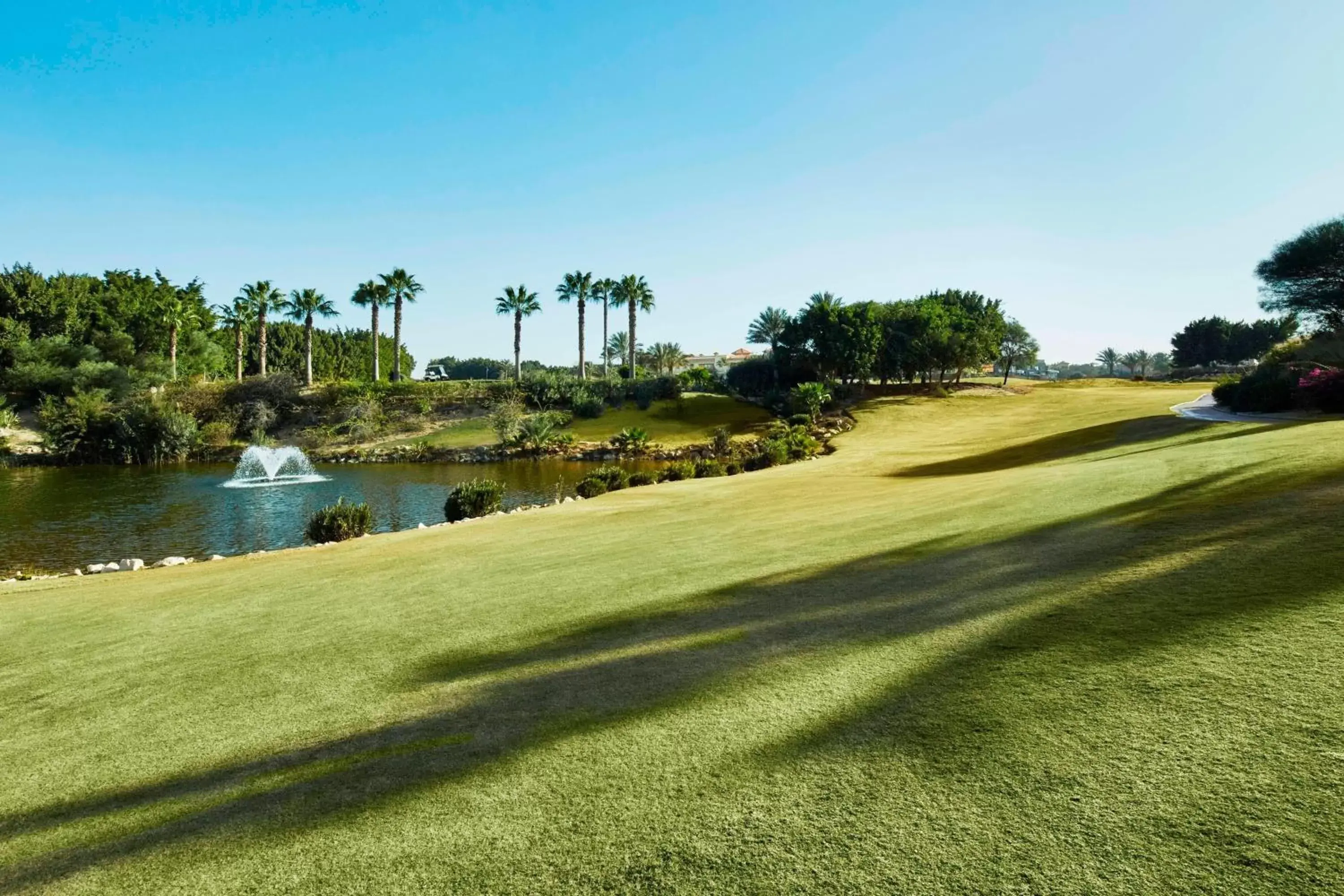 Golfcourse in JW Marriott Hotel Cairo