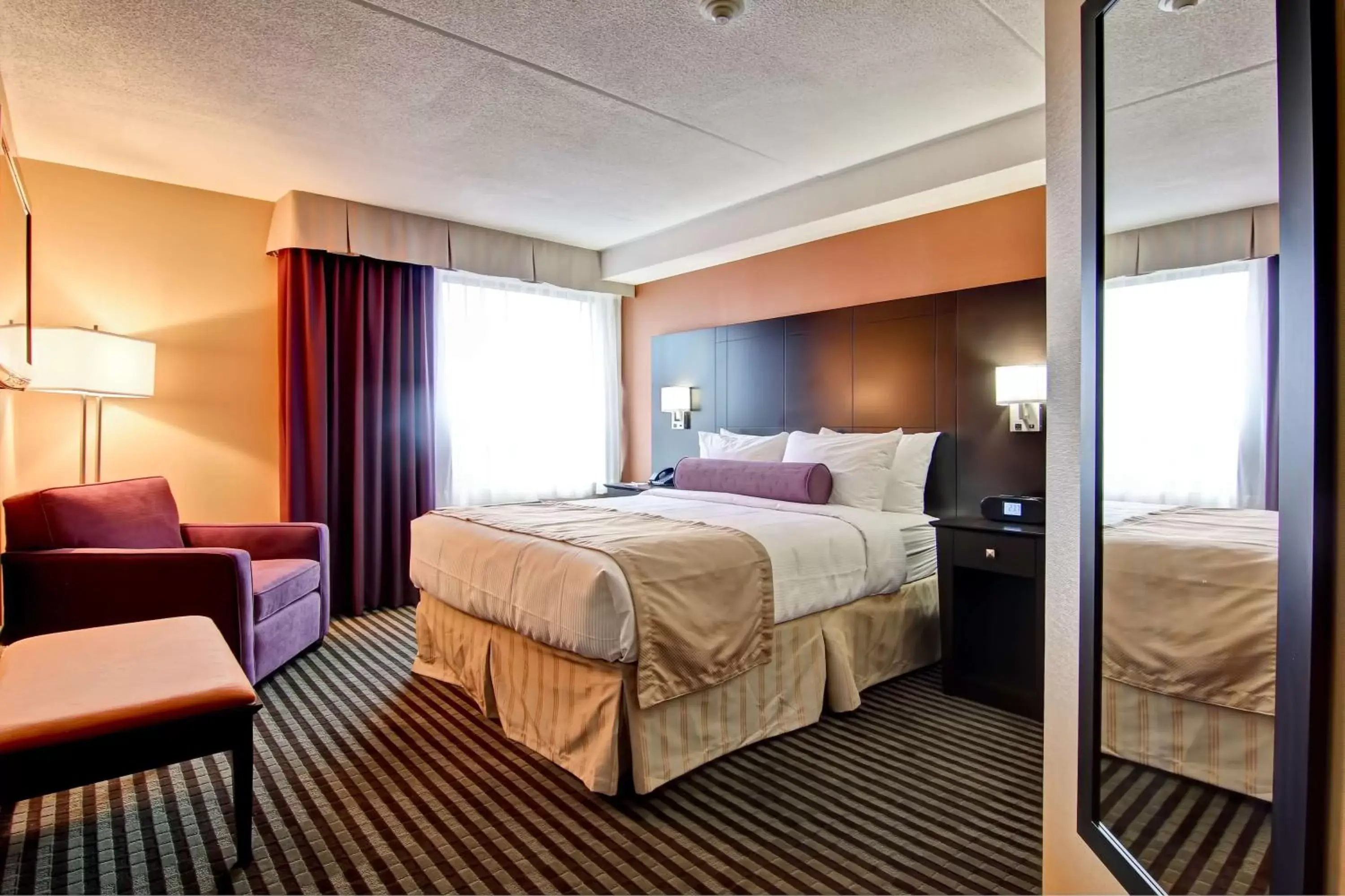 Photo of the whole room, Bed in Best Western Plus Toronto North York Hotel & Suites