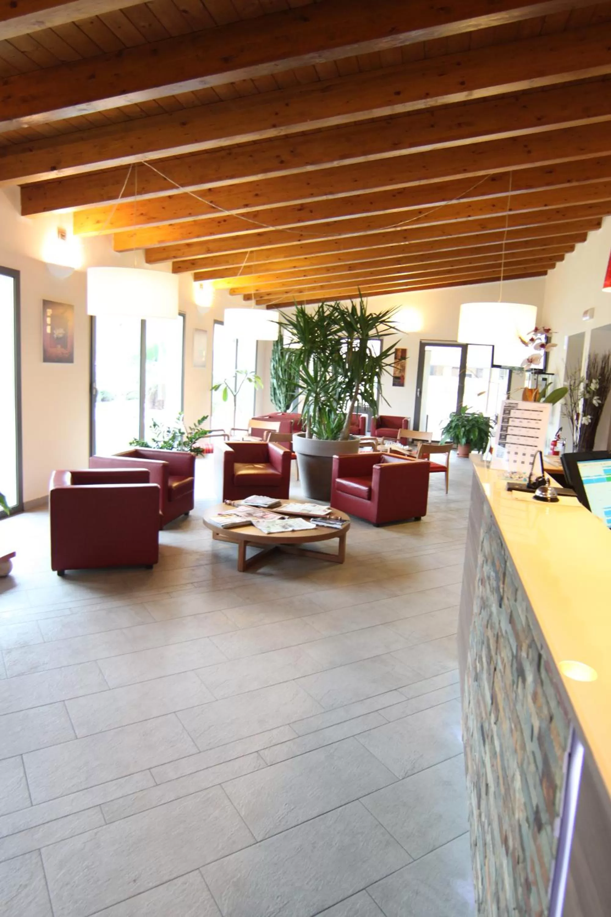 Lobby or reception in Hotel Del Parco