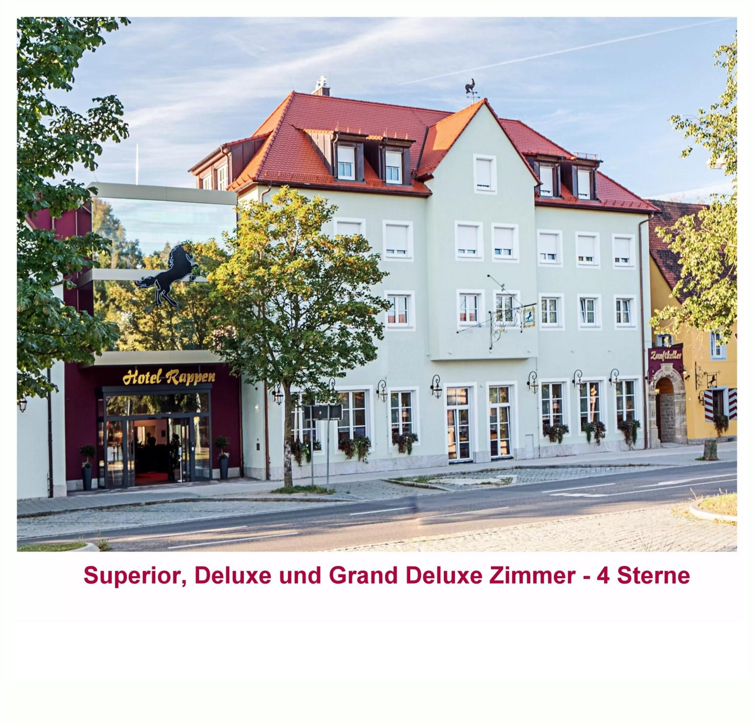 Property building in Hotel Rappen Rothenburg ob der Tauber