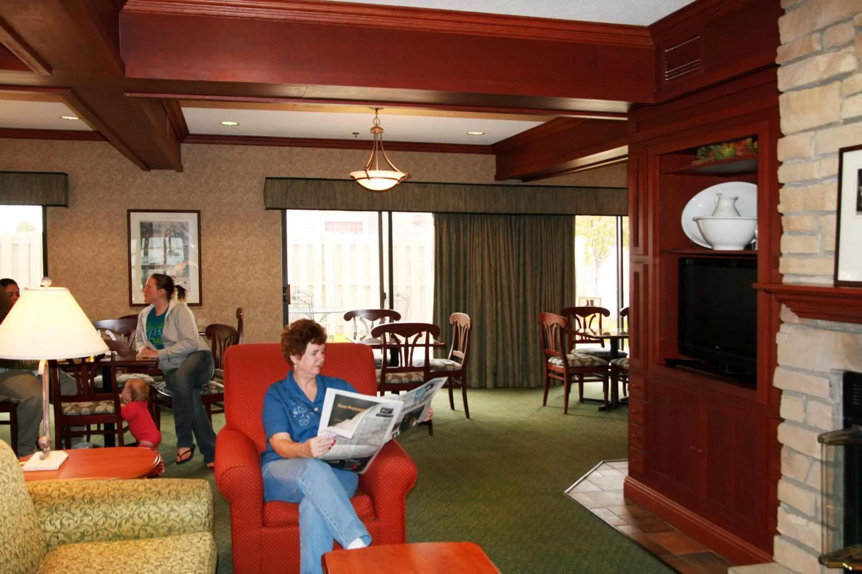 Lobby or reception in Hampton Inn South Haven