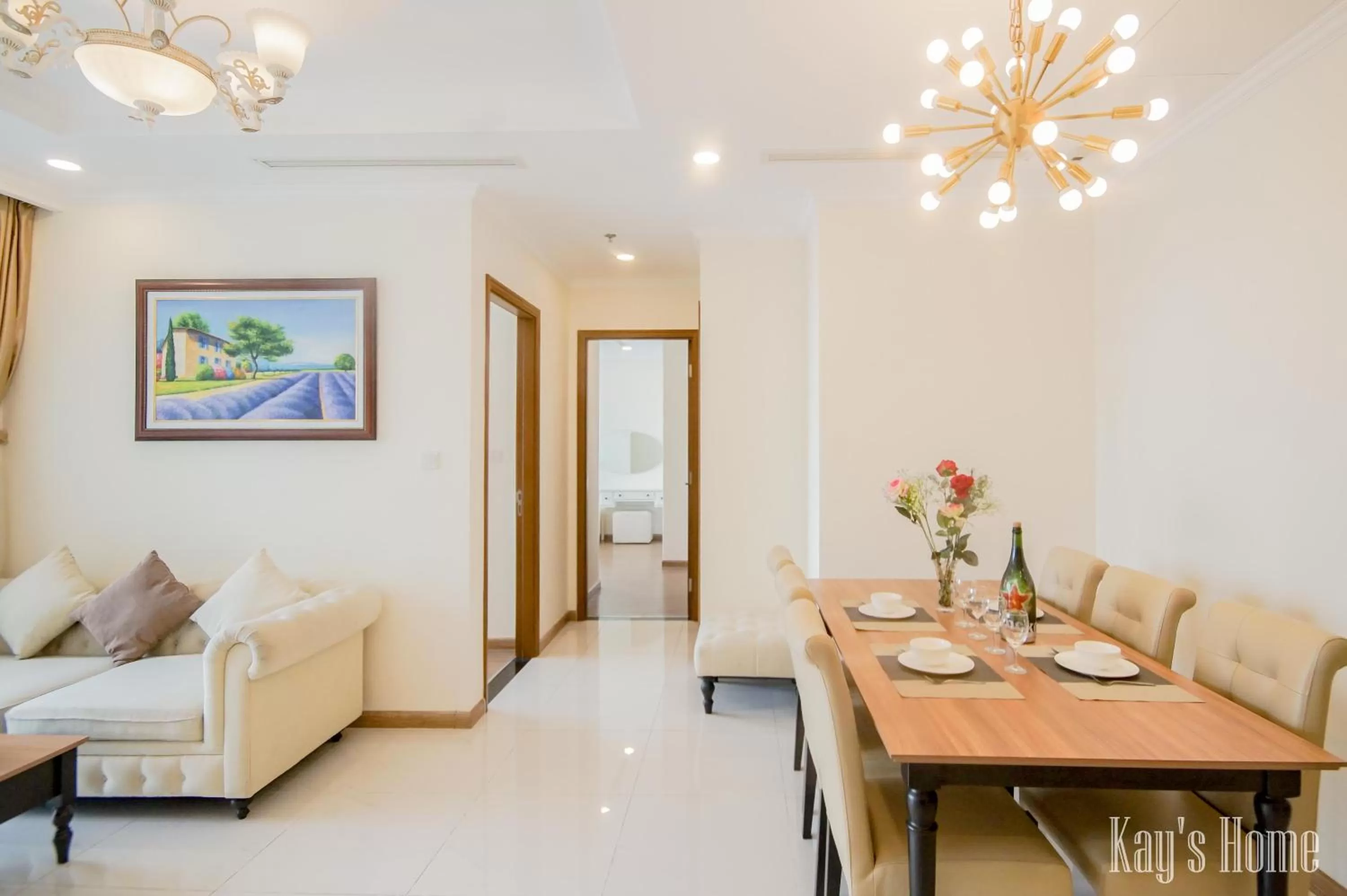 Dining Area in Vinhomes Central Park-Nice Homes