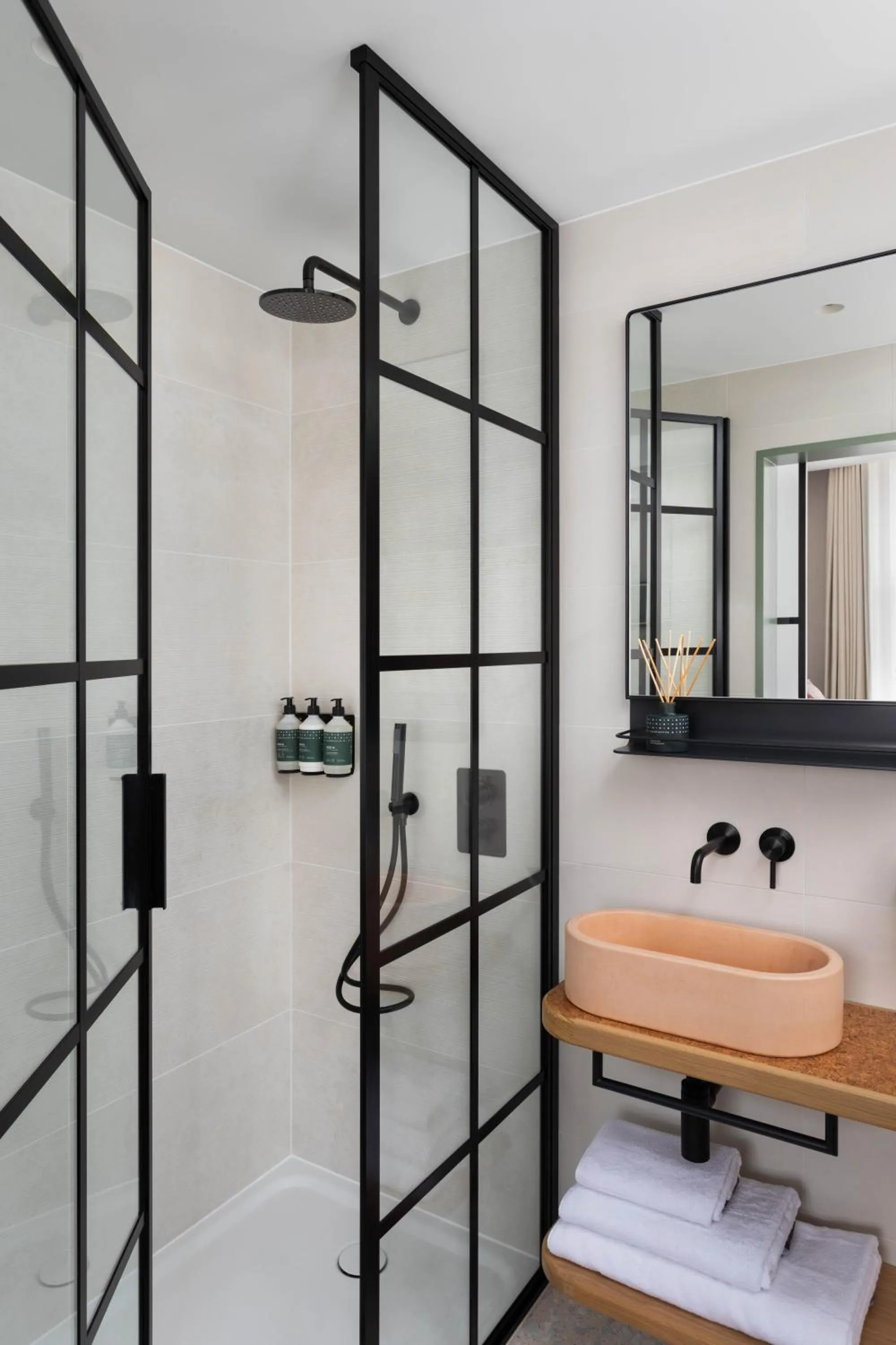 Bathroom in Inhabit Queen's Gardens, a Member of Design Hotels