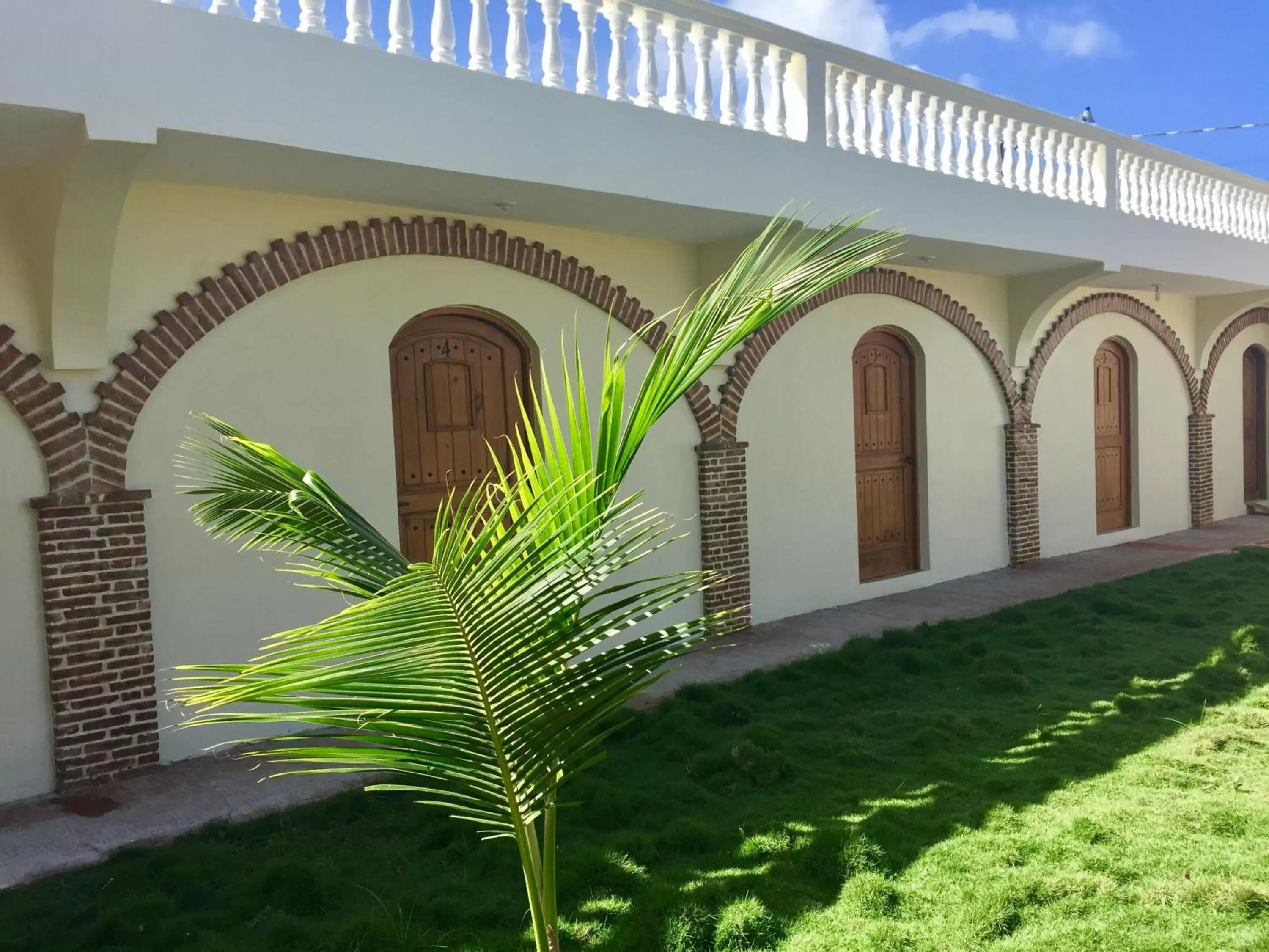 Patio, Property Building in Hotel Yamilí