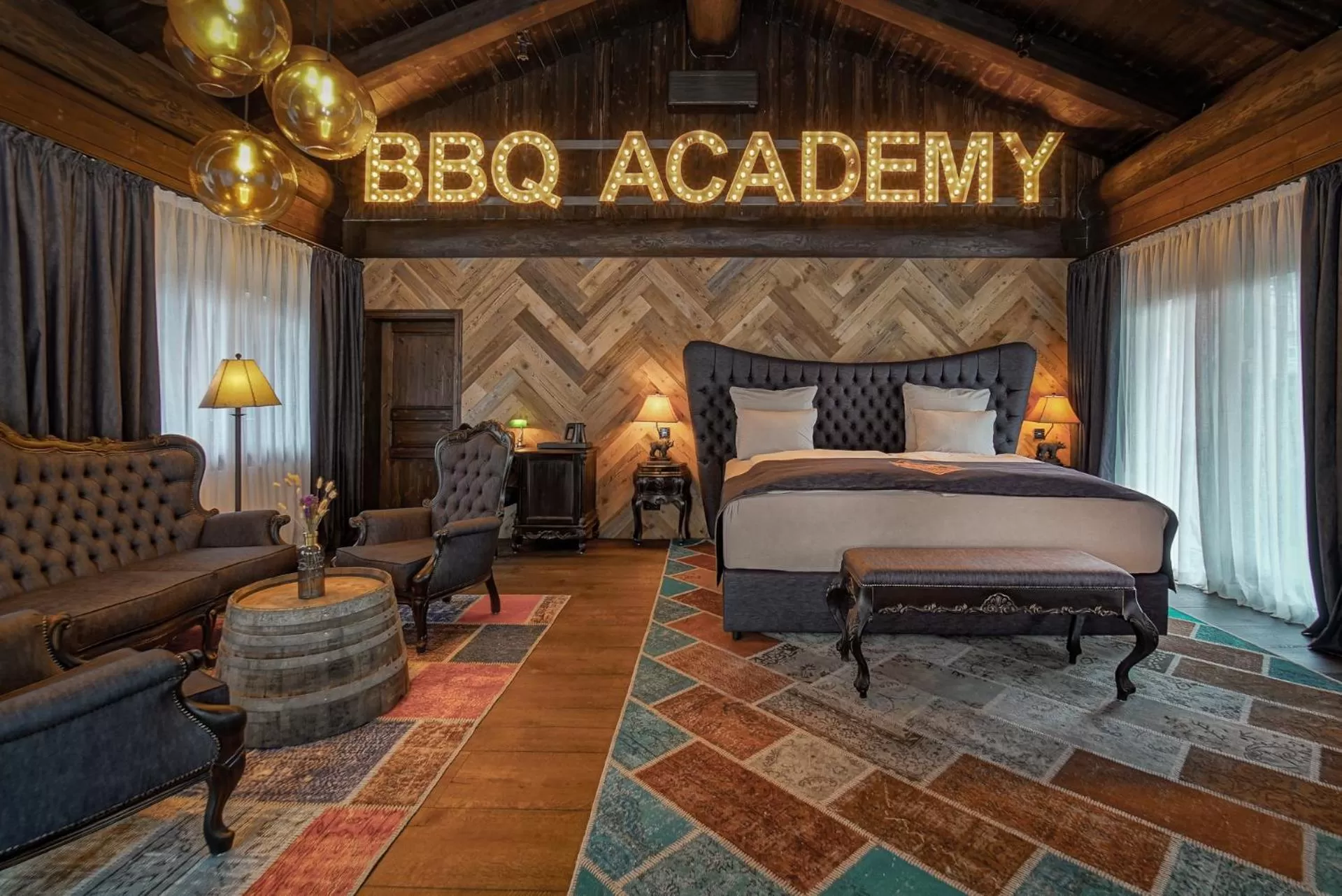 Photo of the whole room, Bed in Timberjacks Kassel Motel