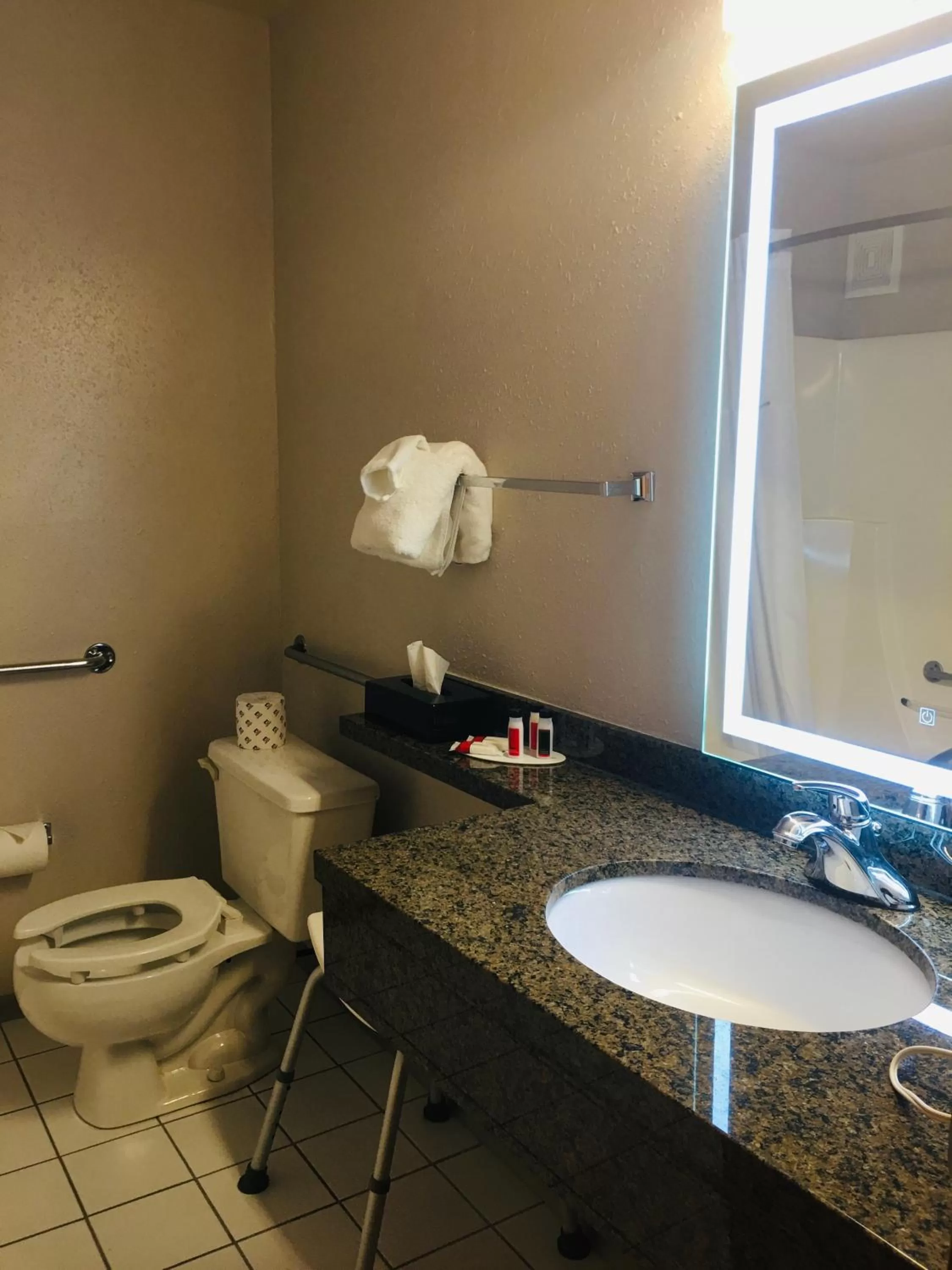 Bathroom in Super 8 by Wyndham Swift Current