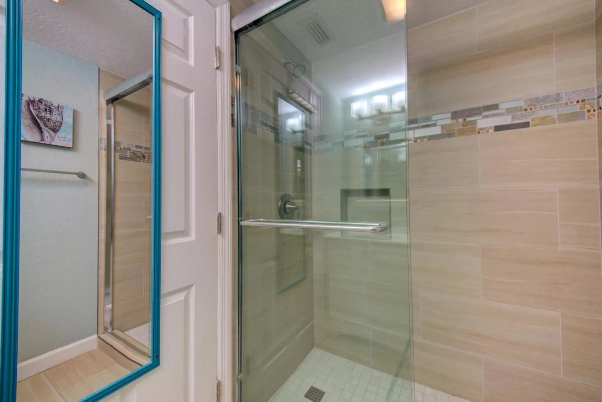 Bathroom in The Ringling Beach House