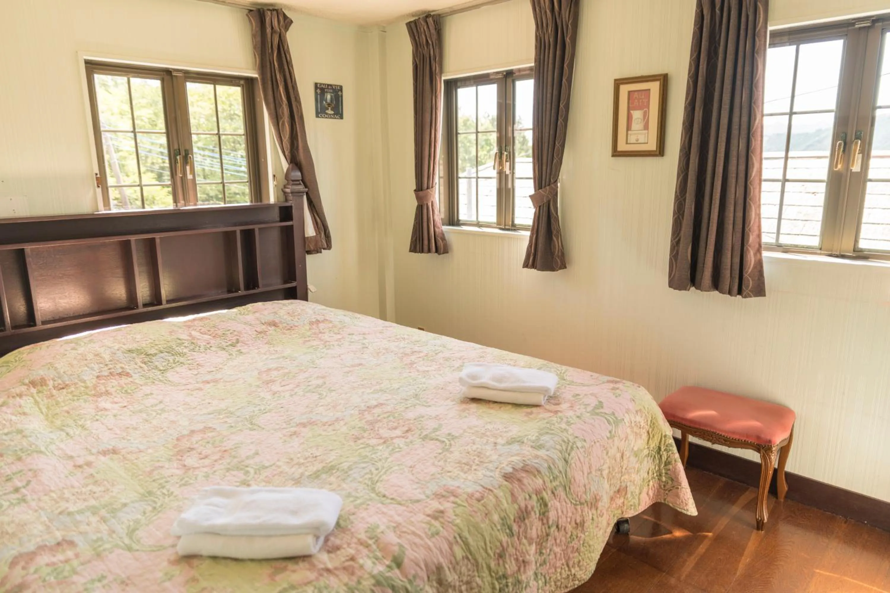 Bed in Nikko Park Lodge Mountain Side