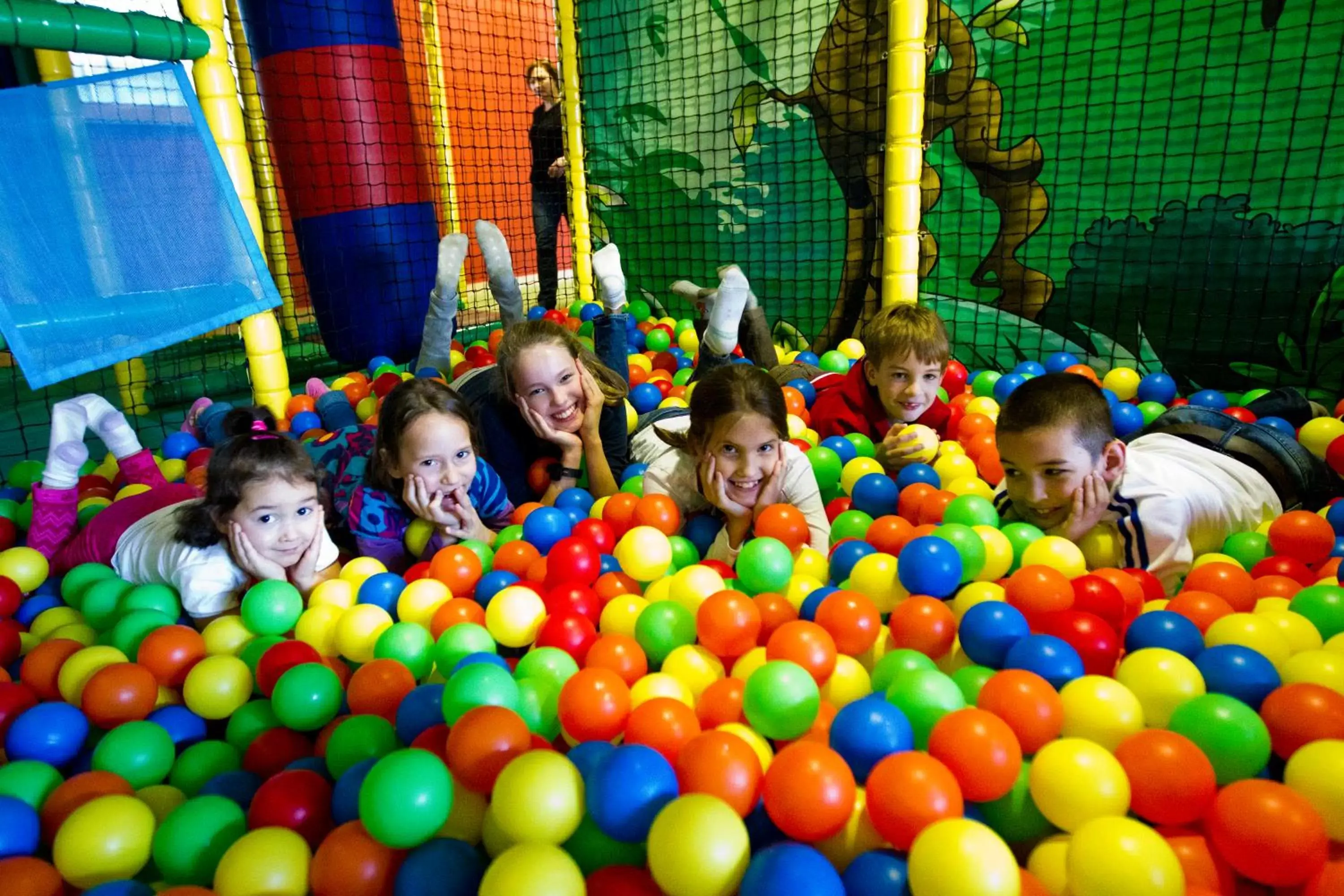 People, Children in Aquaworld Resort Budapest