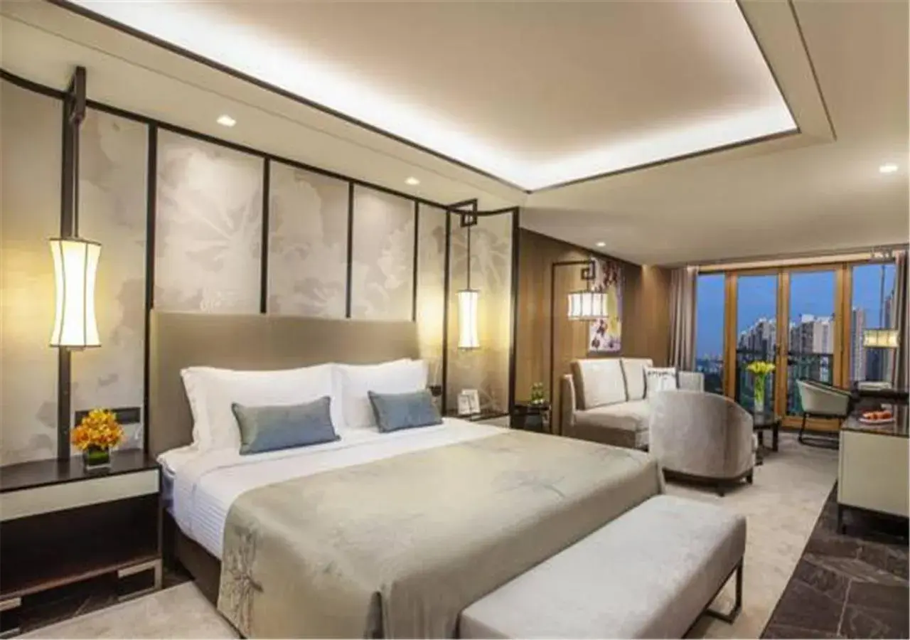 Bedroom in Ascott Riverside Garden Beijing