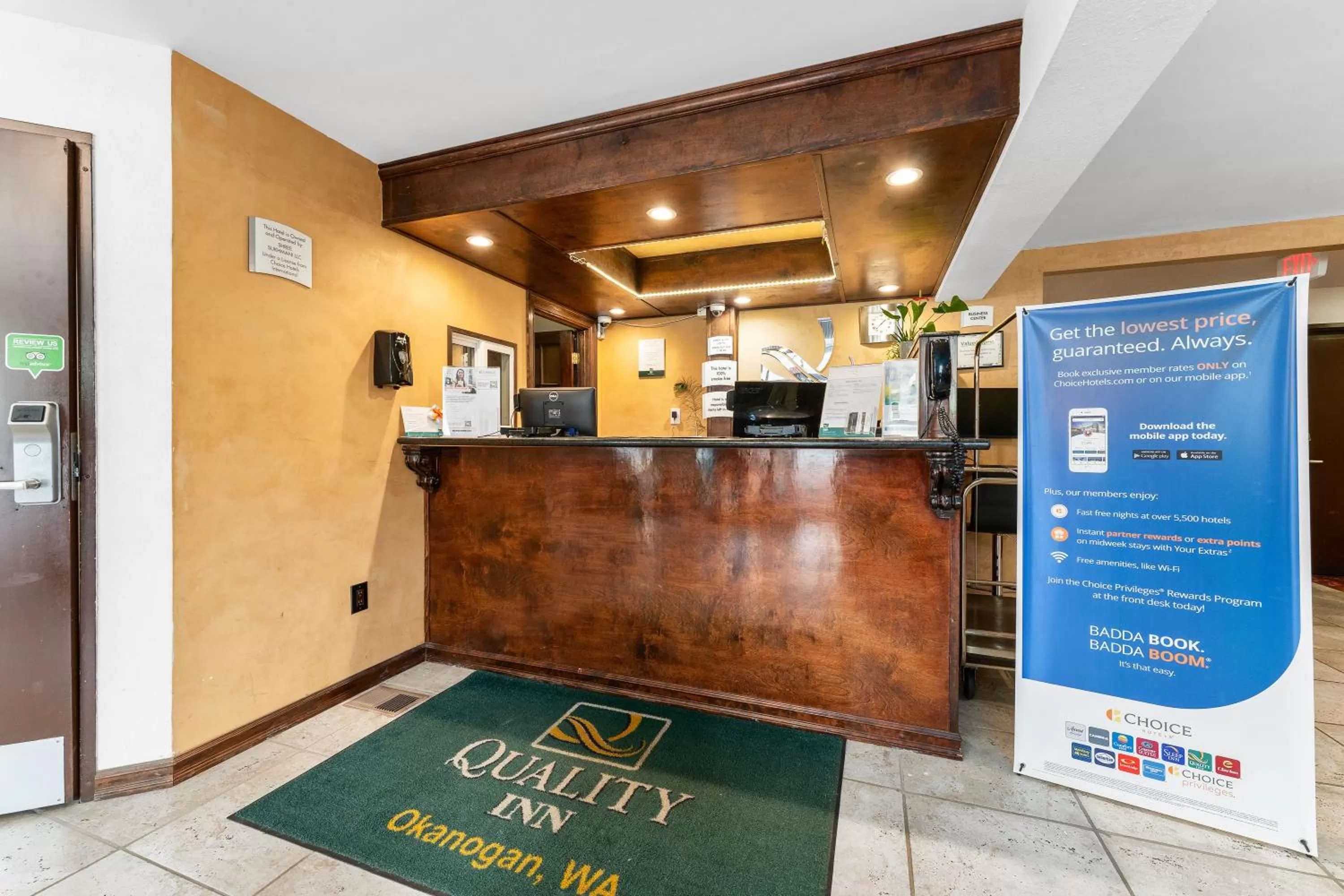 Lobby or reception in Quality Inn & Suites Okanogan - Omak