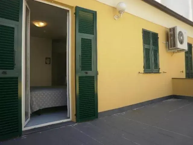 Balcony/Terrace in Albergo Posta