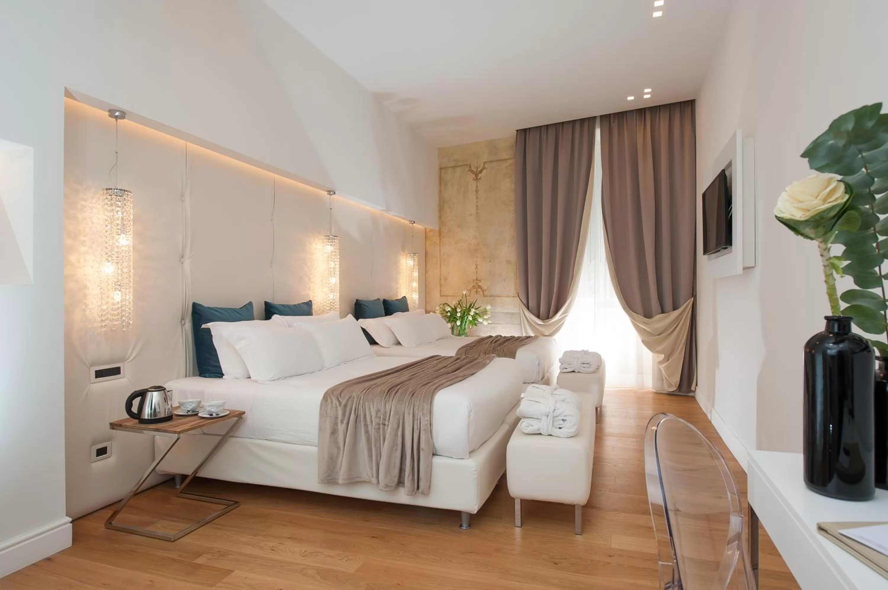 Bed in Argentina Residenza Style Hotel