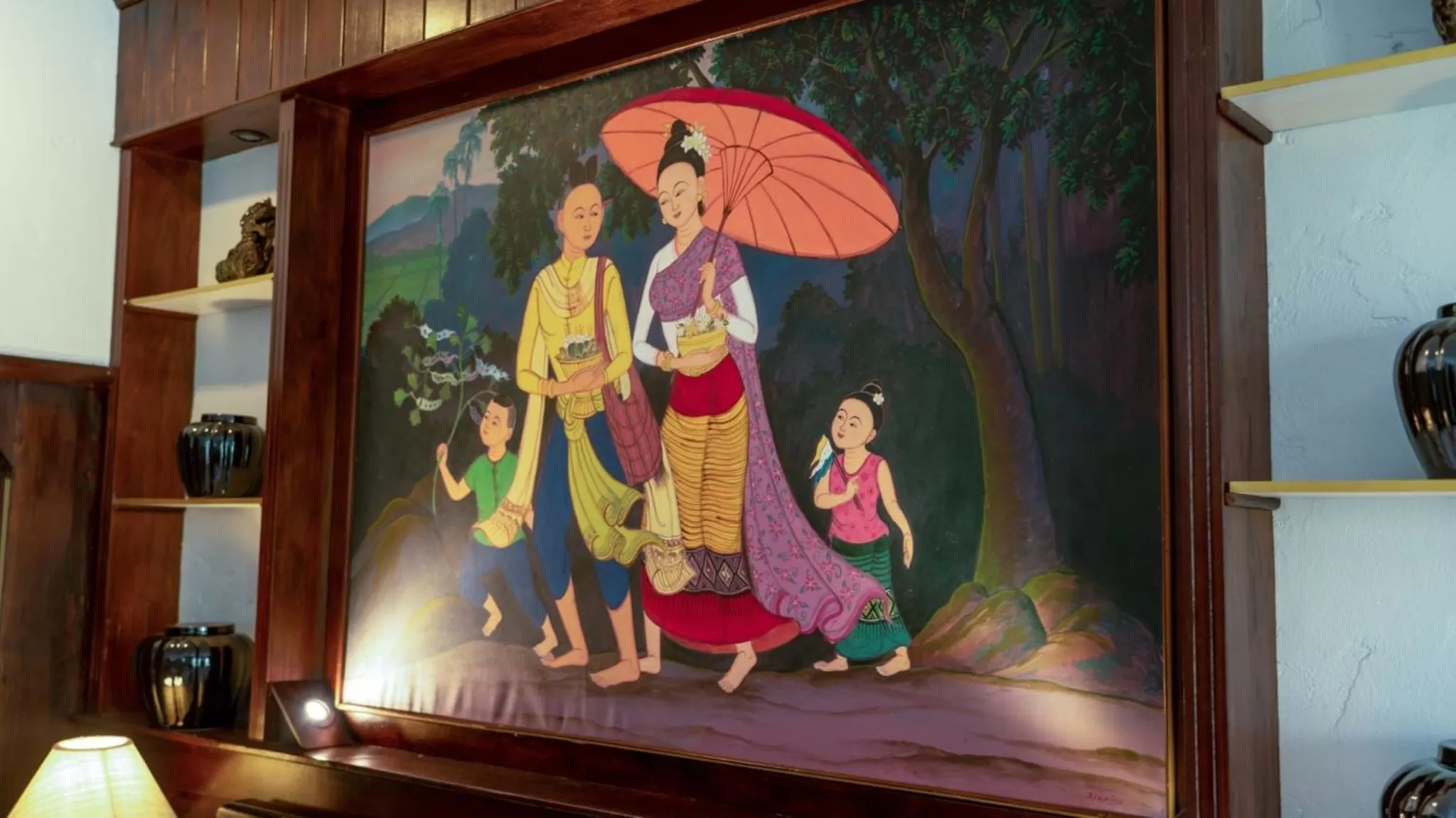 Decorative detail in Cheva Gallery Boutique Hotel